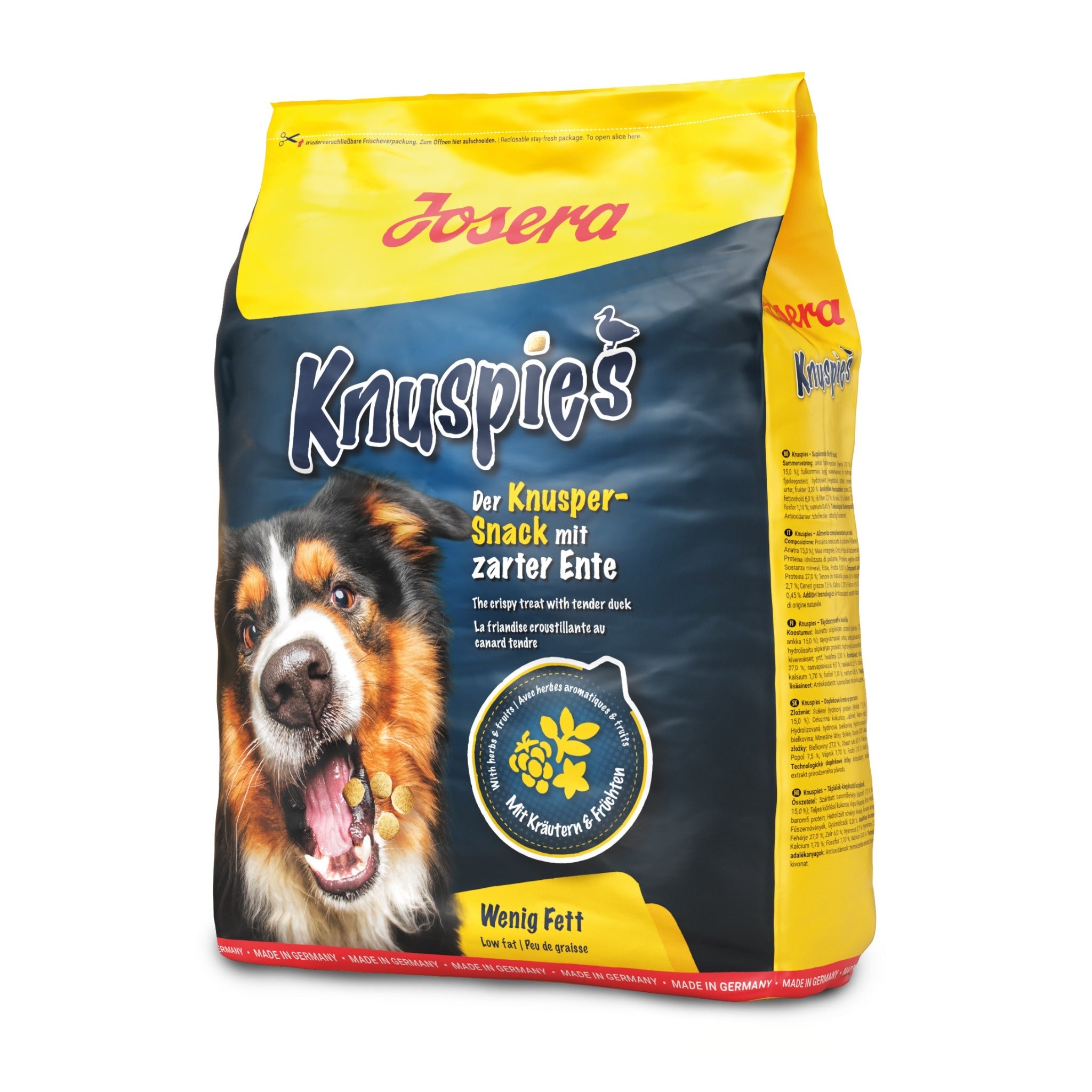 Josera Knuspies mit Ente, Hundesnack - Woofshack