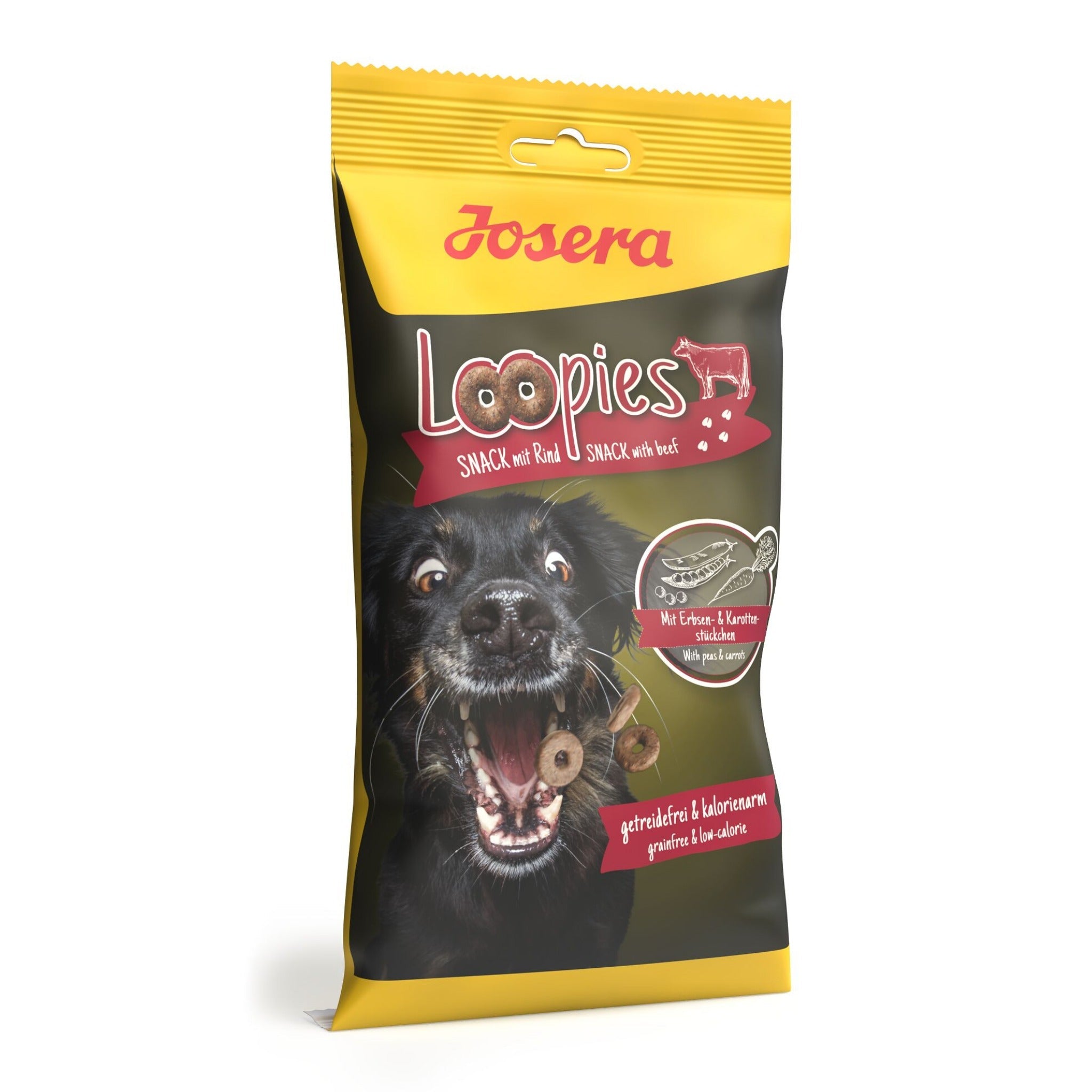 Josera Loopies mit Rind, Getreidefreier Hundesnack - Woofshack