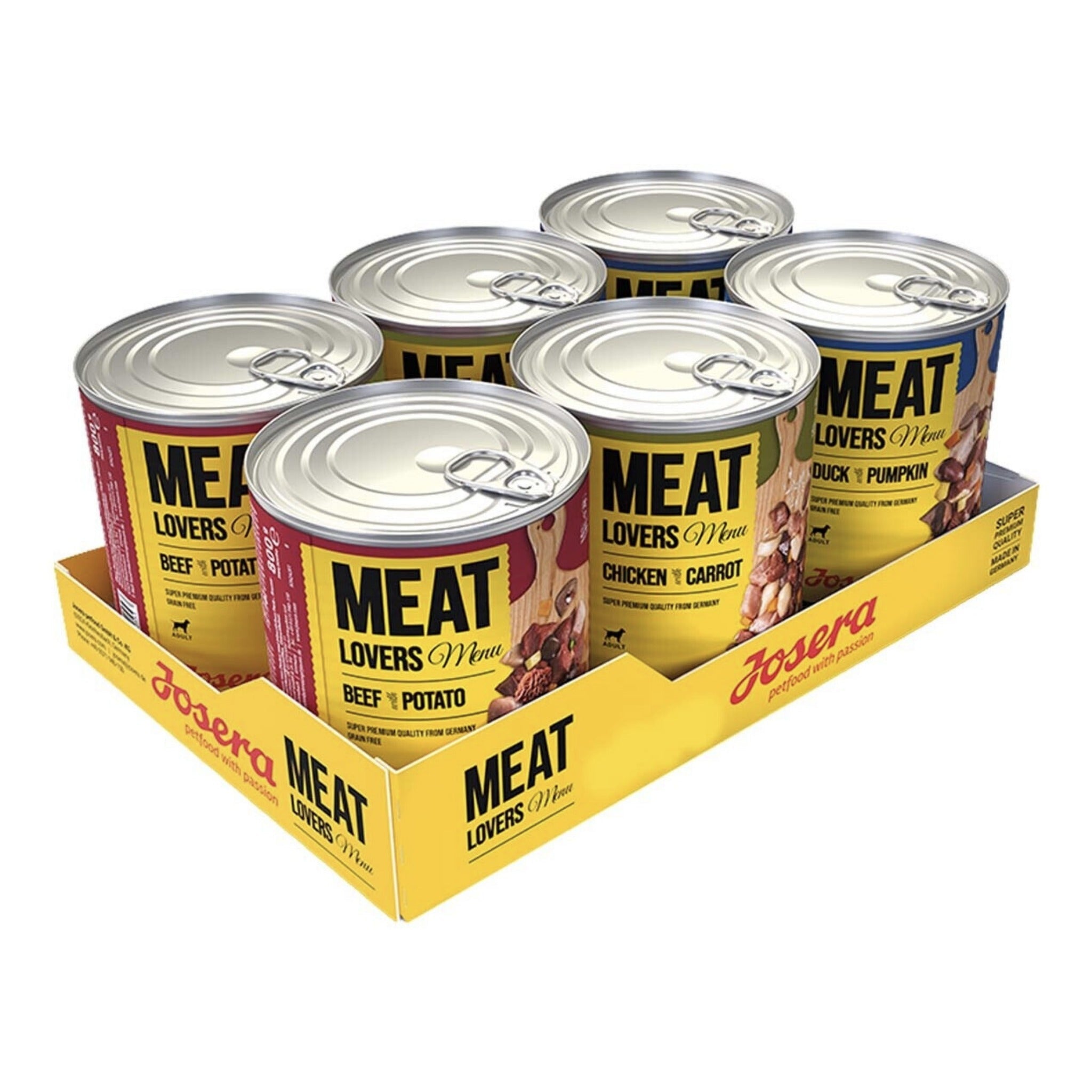 Josera Meat Lovers Menu Multipack, Hunde Nassfutter - Woofshack