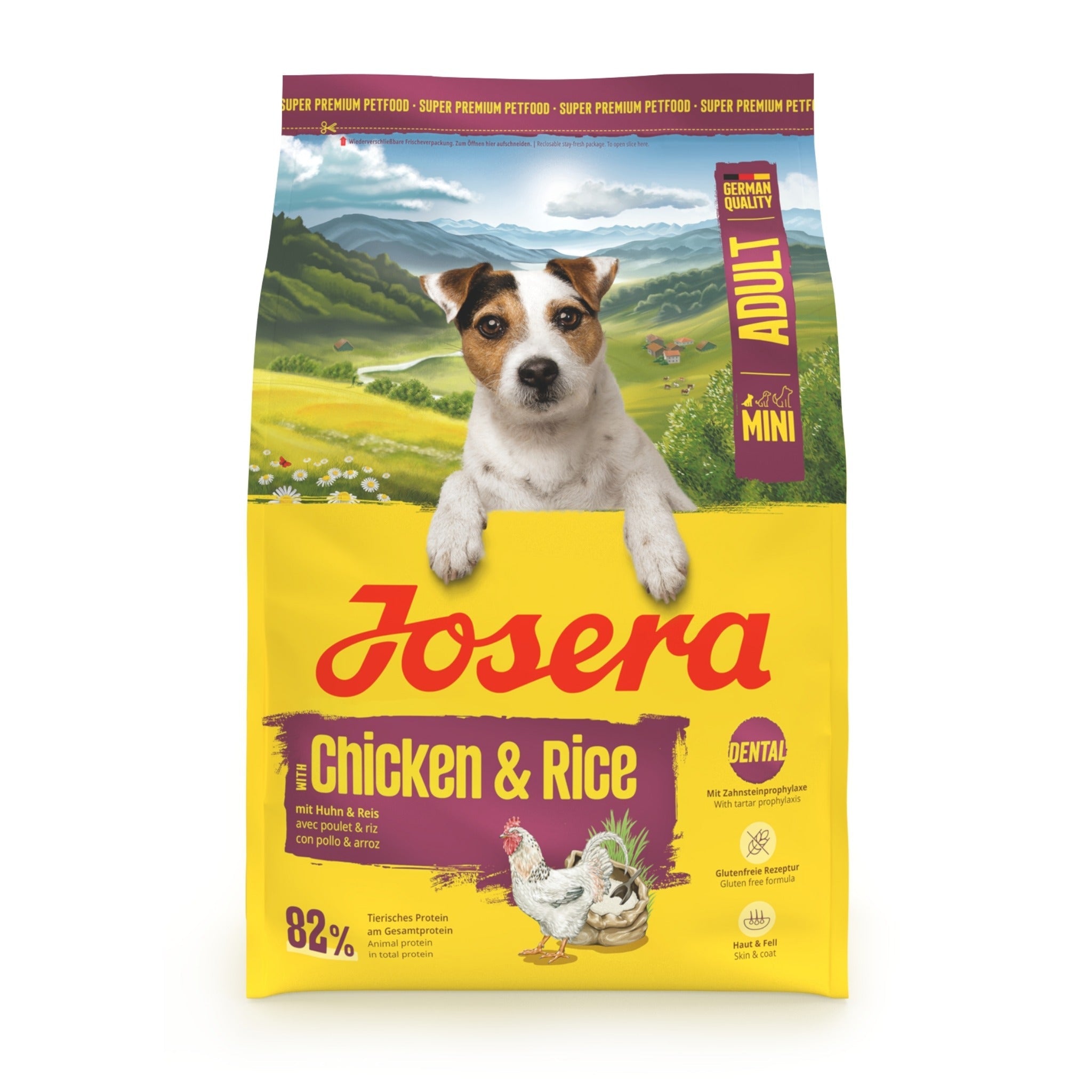 Josera Mini Adult Chicken & Rice, Hunde Trockenfutter - Woofshack