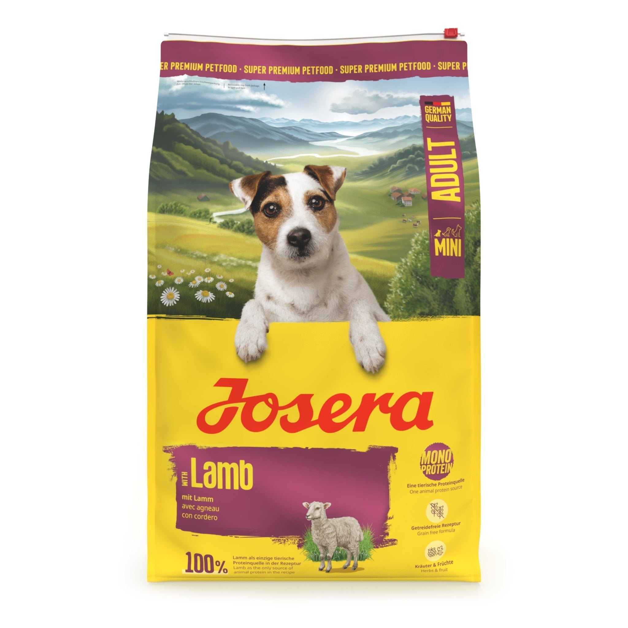Josera Mini Adult Lamb, Hunde Trockenfutter - Woofshack