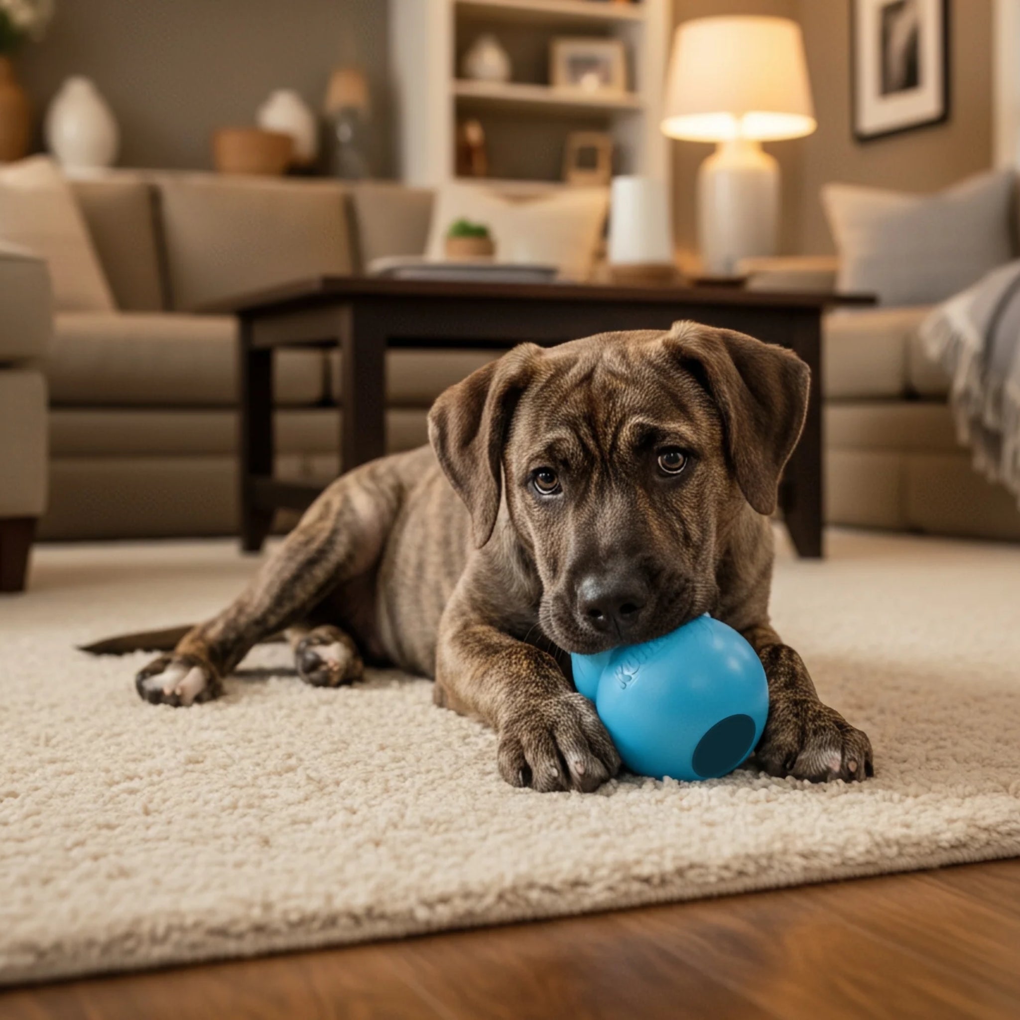 Kong Puppy Kauspielzeug aus Naturkautschuk – Welpensicheres Kau - & Intelligenzspielzeug für gesunde Zähne & entspanntes Zahnwachstum - Woofshack