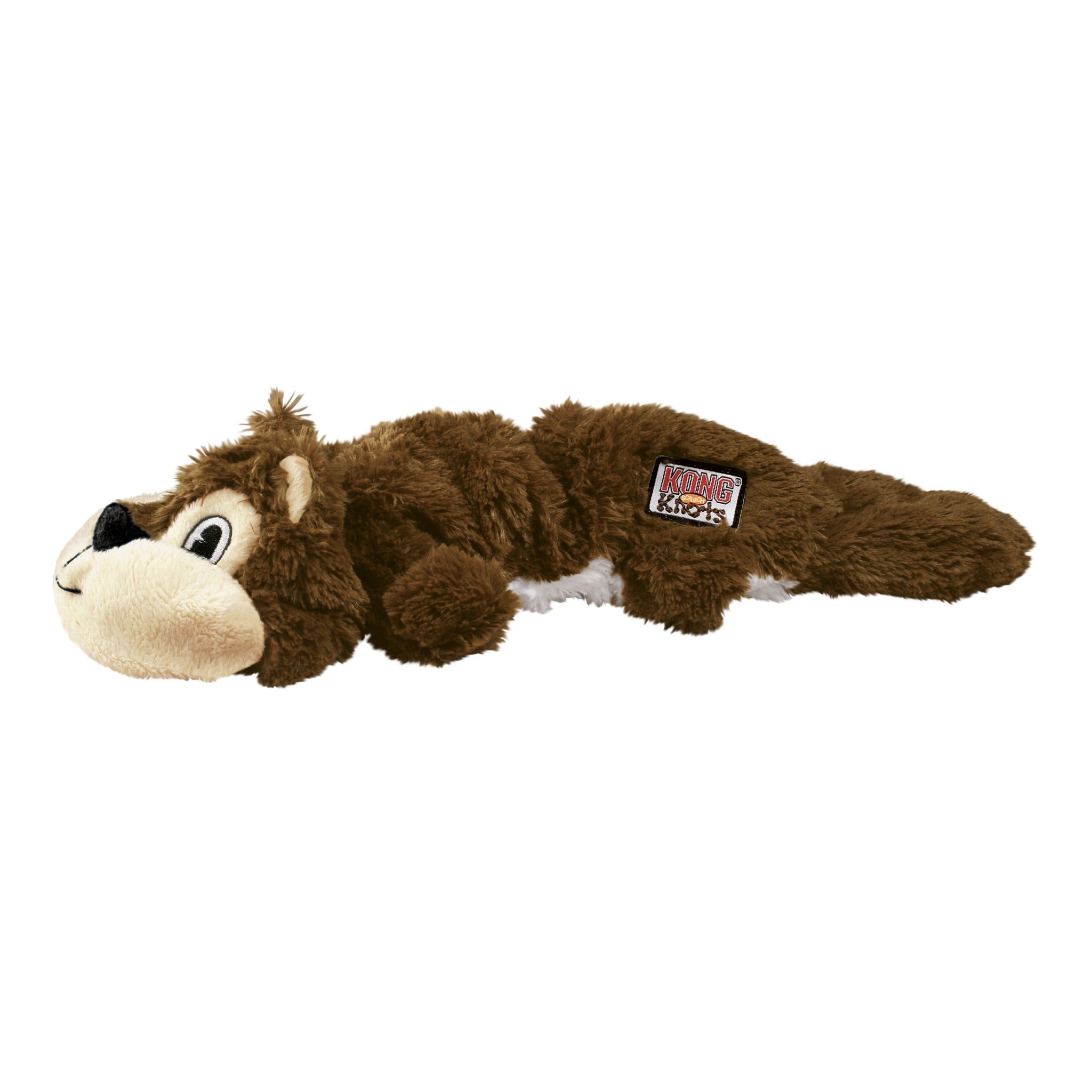 Kong Scrunch Knots Squirrel, Hundespielzeug - Woofshack