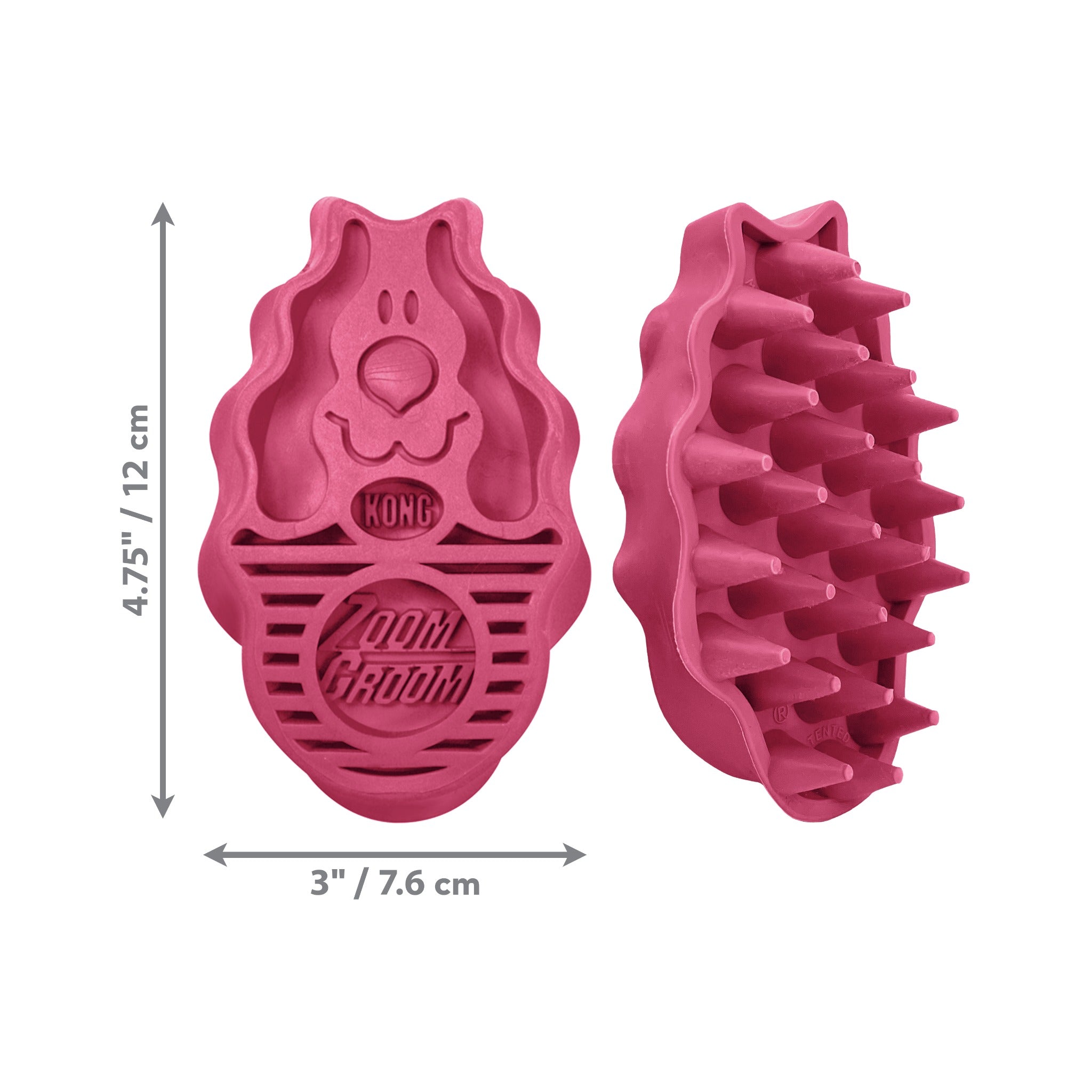 KONG ZoomGroom™ Hundebürste - Woofshack
