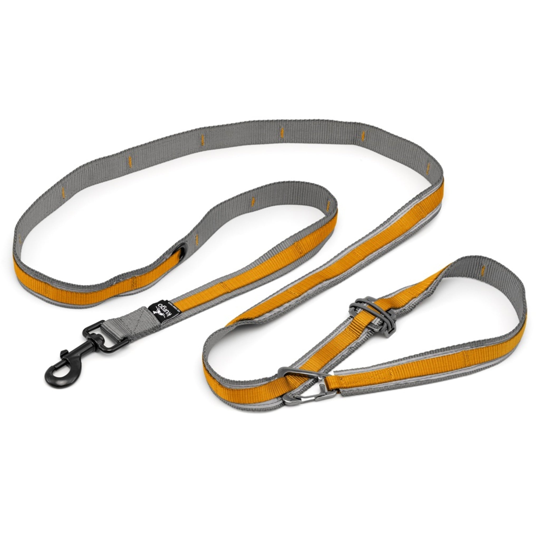 Kurgo Quantum Leash 6 - in - 1 Hundeleine – Vielseitige Premium - Leine für Training, Jogging & Freihandspaziergänge mit Hund - Woofshack