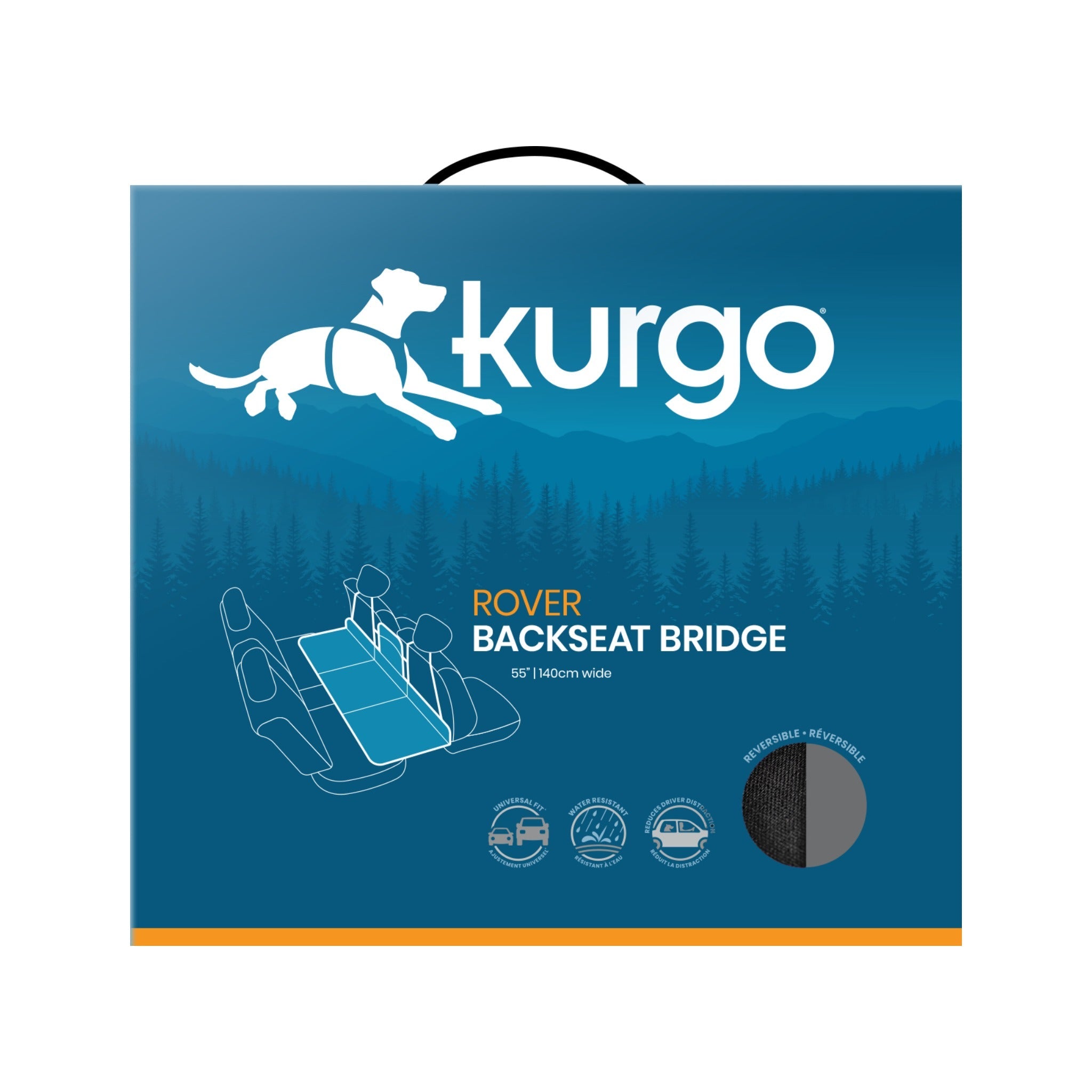 Kurgo Rover Backseat Bridge, Rücksitzbrücke - Woofshack