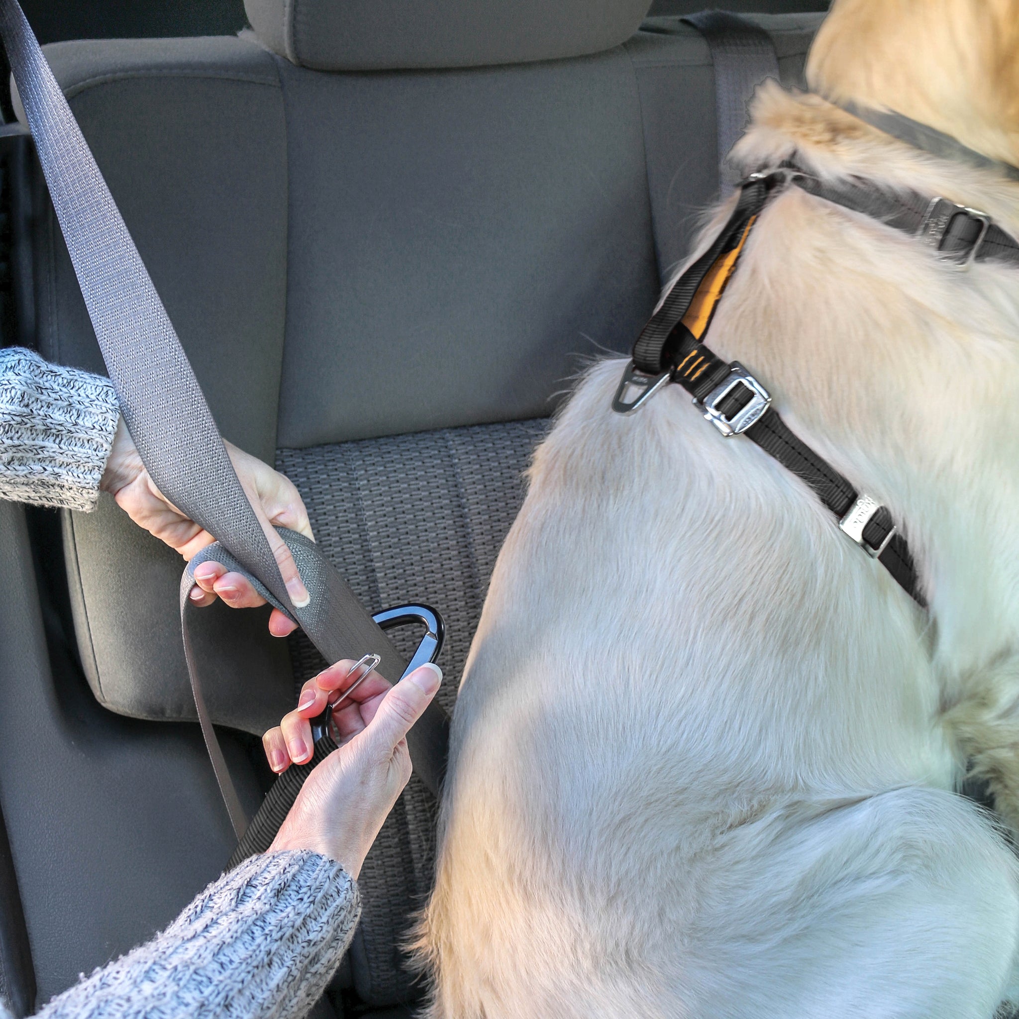 Kurgo Tru - Fit Hundegeschirr – Sicheres Auto - Sicherheitsgeschirr mit Crashtest - Zertifizierung - Woofshack