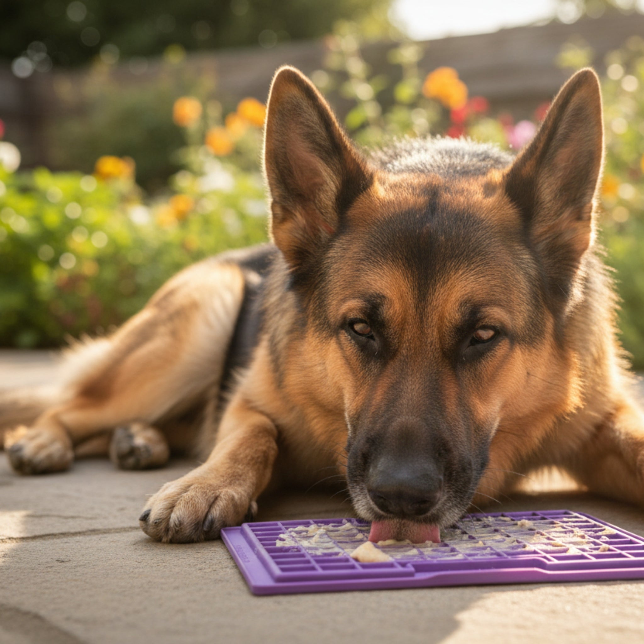 LickiMat Classic Playdate Schleckmatte – Anti - Stress & Beruhigung für ängstliche Hunde - Woofshack