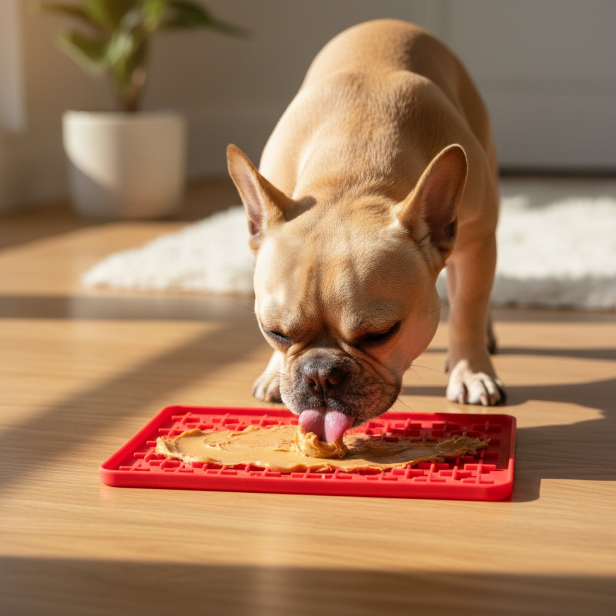LickiMat Mini Buddy – Die kompakte Schleckmatte gegen Langeweile & Stress bei Hunden - Woofshack