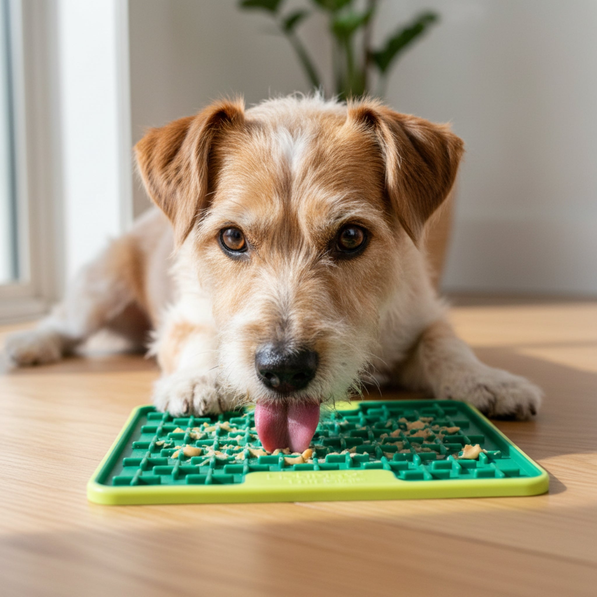LickiMat Mini Buddy Tuff – Robuste Schleckmatte gegen Langeweile, Stress & Angst bei Hunden - Woofshack