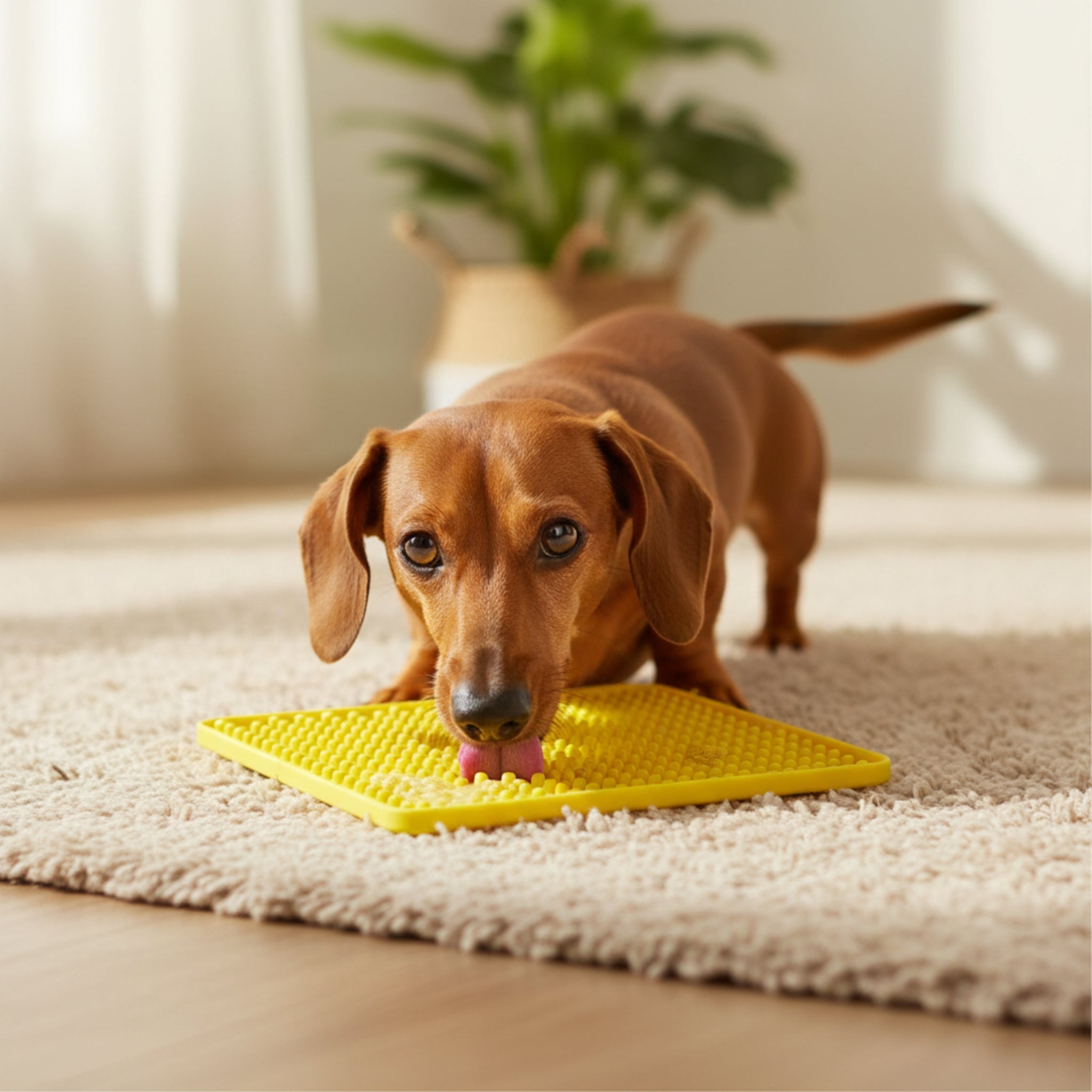 LickiMat Mini Soother – Die clevere Schleckmatte für kleine Hunde: Weniger Stress, mehr Ruhe & langsameres Fressen in einem - Woofshack