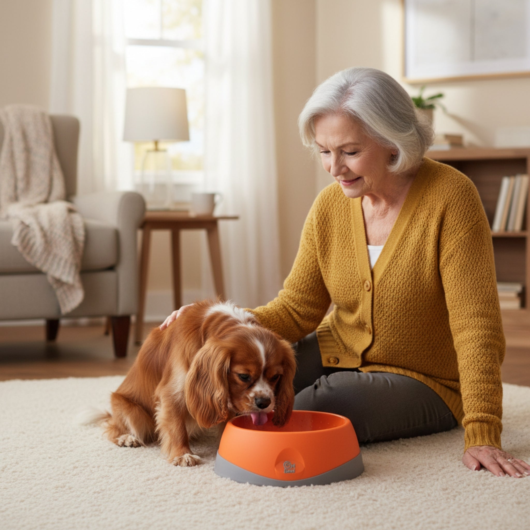 LickiMat OH Bowl – Anti - Schling Hundenapf für langsames Fressen - Woofshack