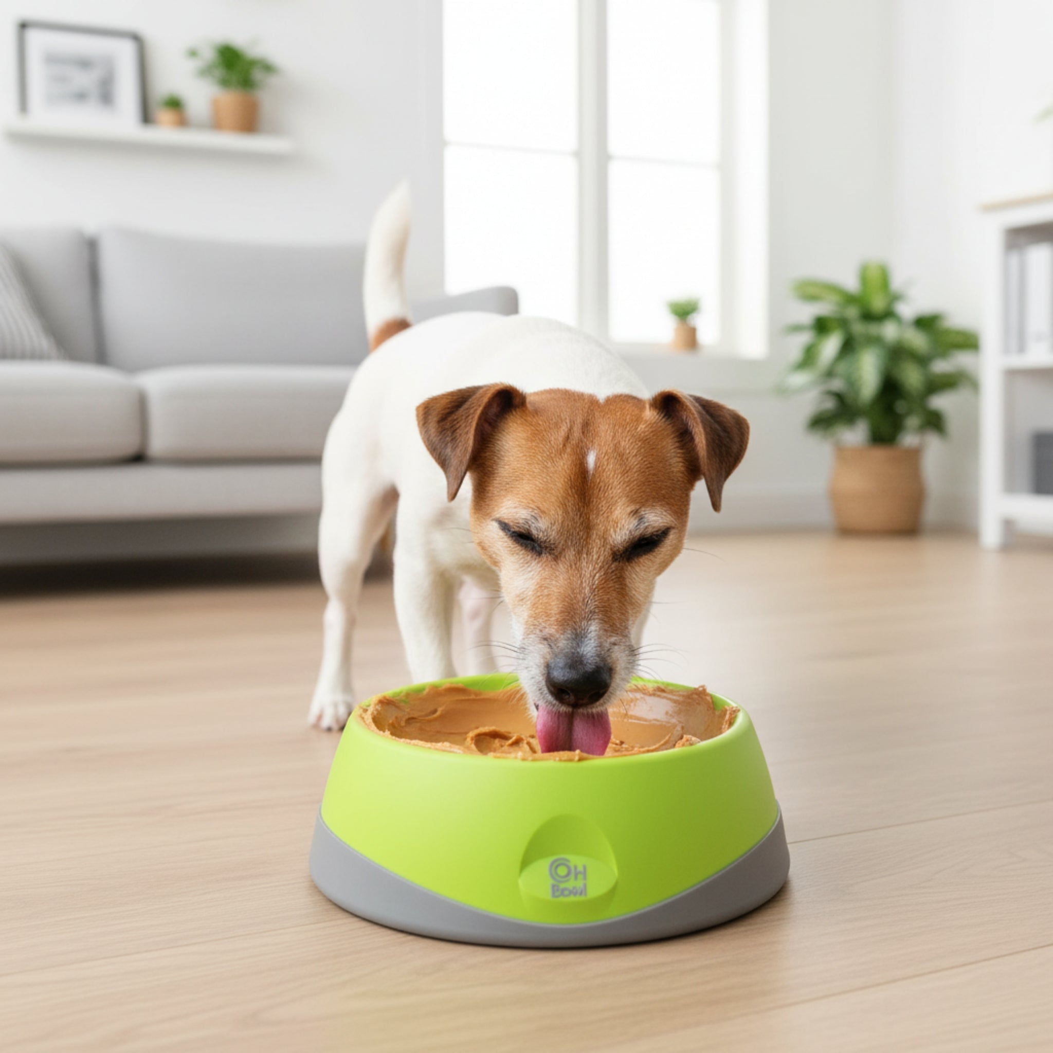 LickiMat OH Bowl – Anti - Schling Hundenapf für langsames Fressen - Woofshack