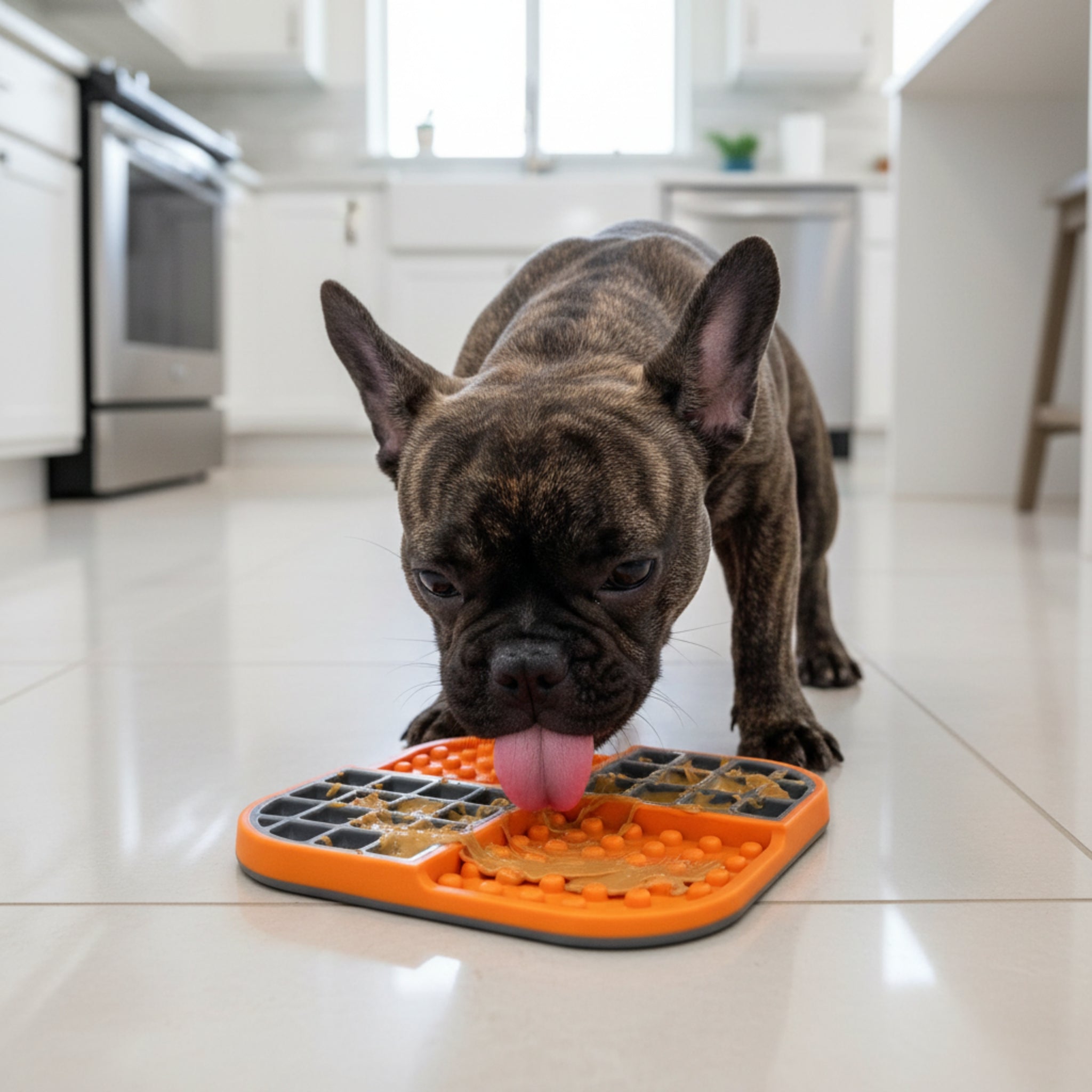 LickiMat Slomo Schleckmatte - Anti - Stress & Beschäftigung für Hunde - Woofshack