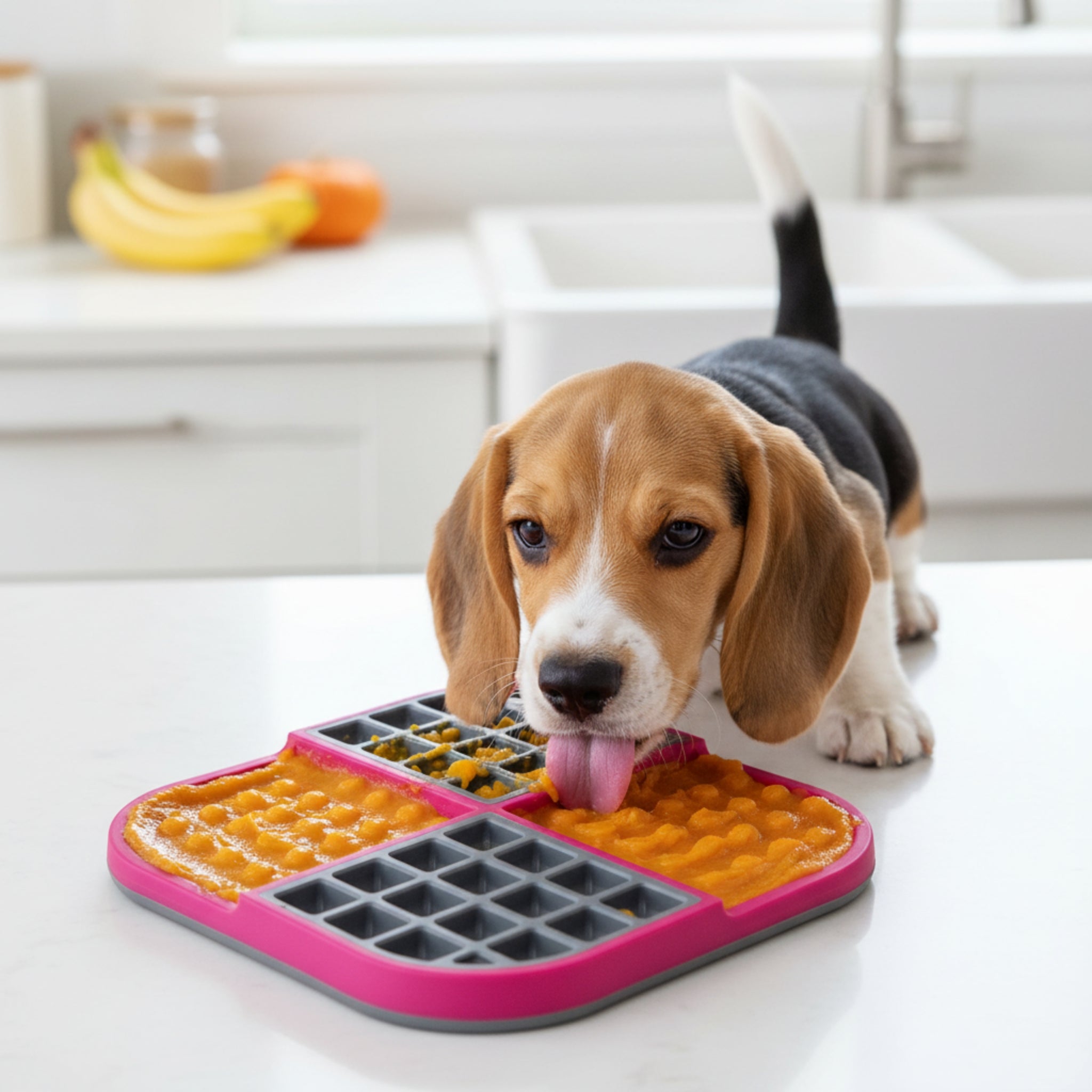LickiMat Slomo Schleckmatte - Anti - Stress & Beschäftigung für Hunde - Woofshack