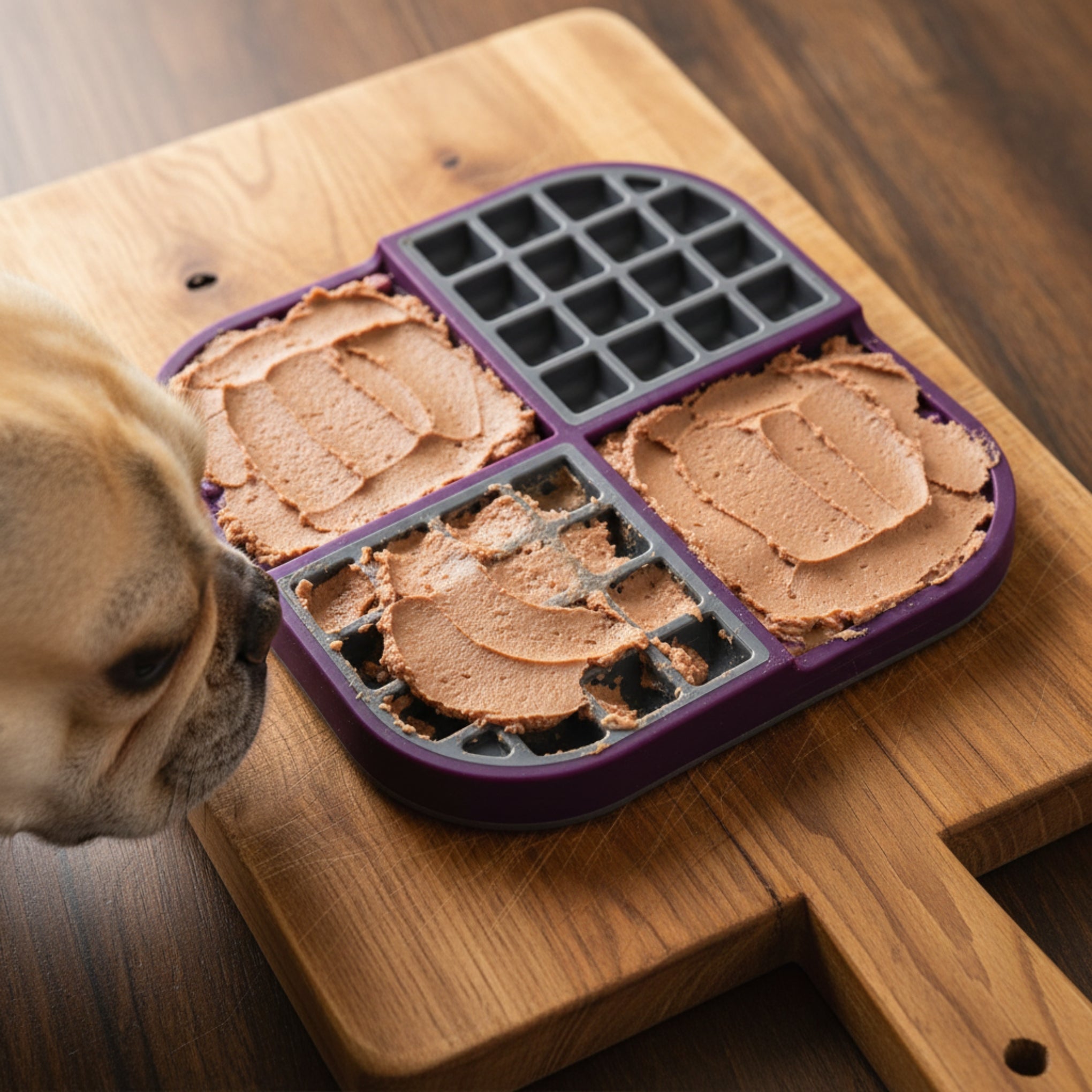 LickiMat Slomo Schleckmatte - Anti - Stress & Beschäftigung für Hunde - Woofshack