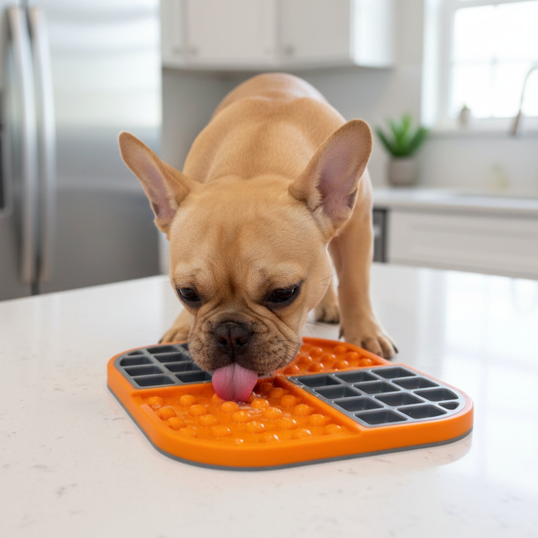 LickiMat Slomo Schleckmatte - Anti - Stress & Beschäftigung für Hunde - Woofshack