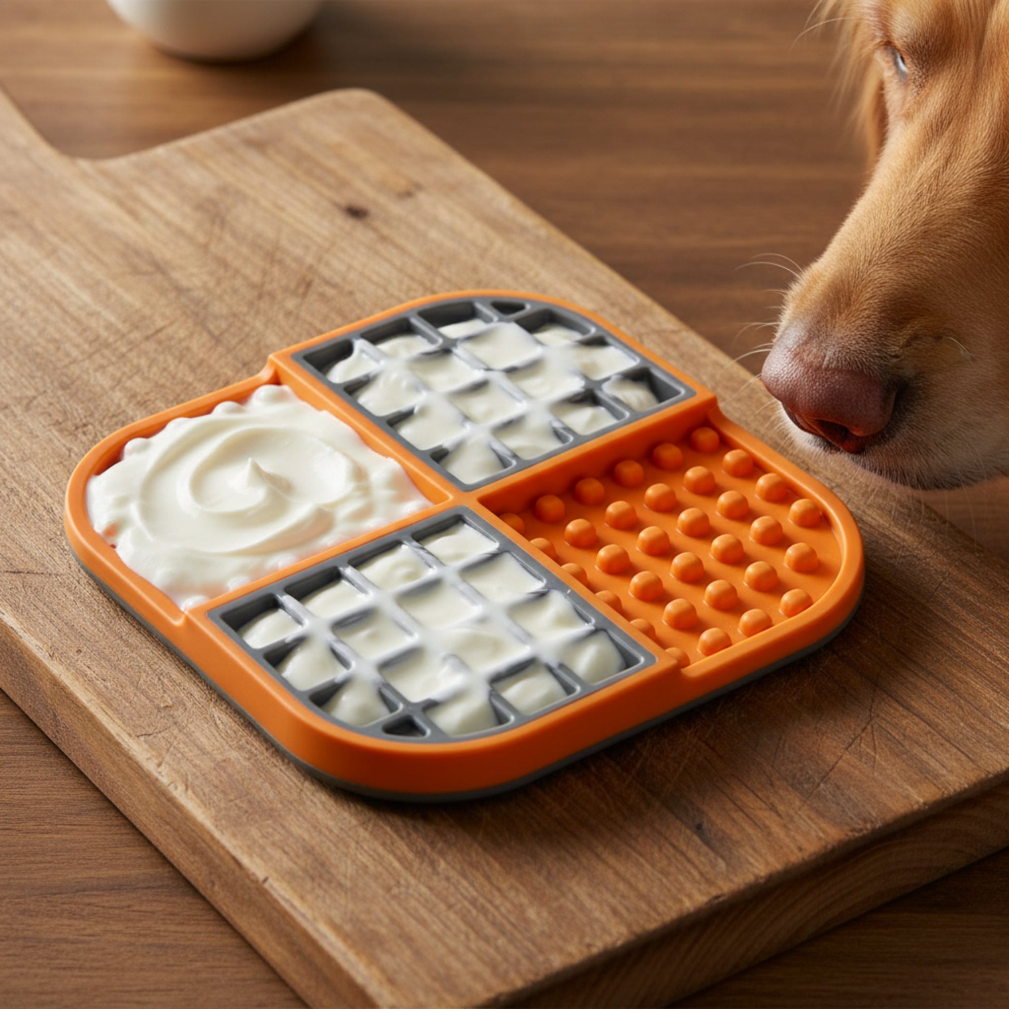 LickiMat Slomo Schleckmatte - Anti - Stress & Beschäftigung für Hunde - Woofshack