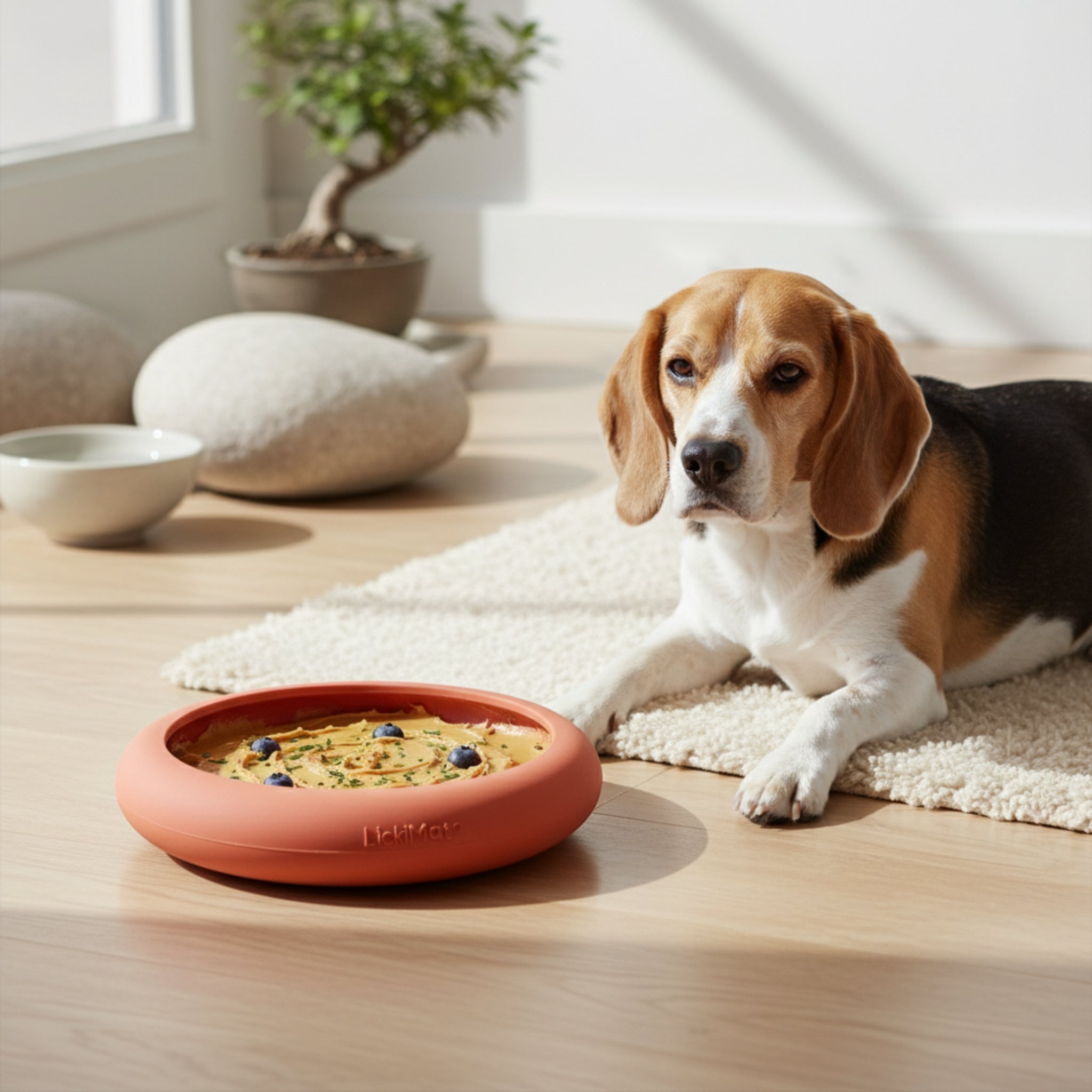 LickiMat Ufo Schleckschale – Anti - Stress Beschäftigung für Hunde - Woofshack