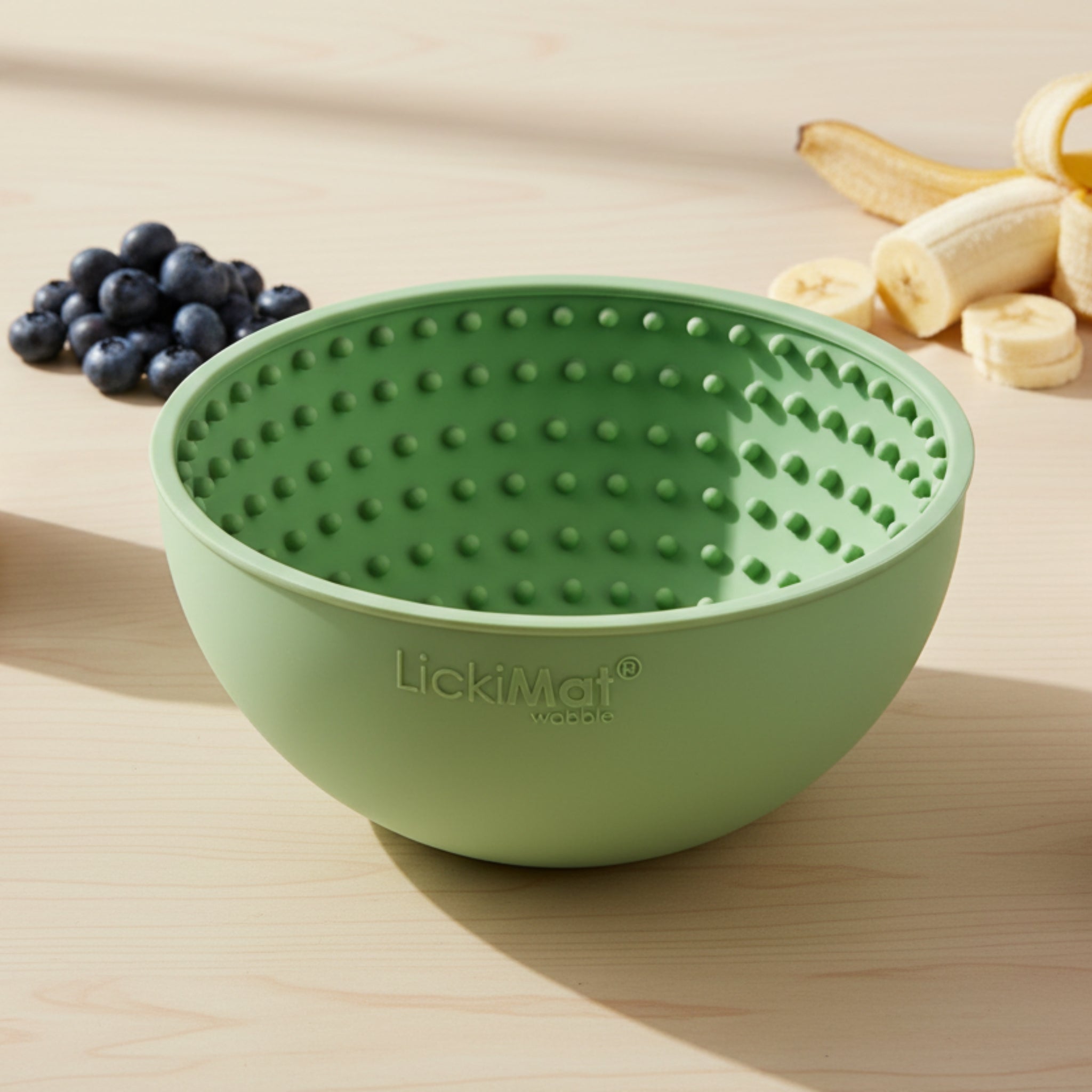 LickiMat Wobble Anti - Schling Schlecknapf – Langsame Fütterung & Stressabbau für Hunde - Woofshack