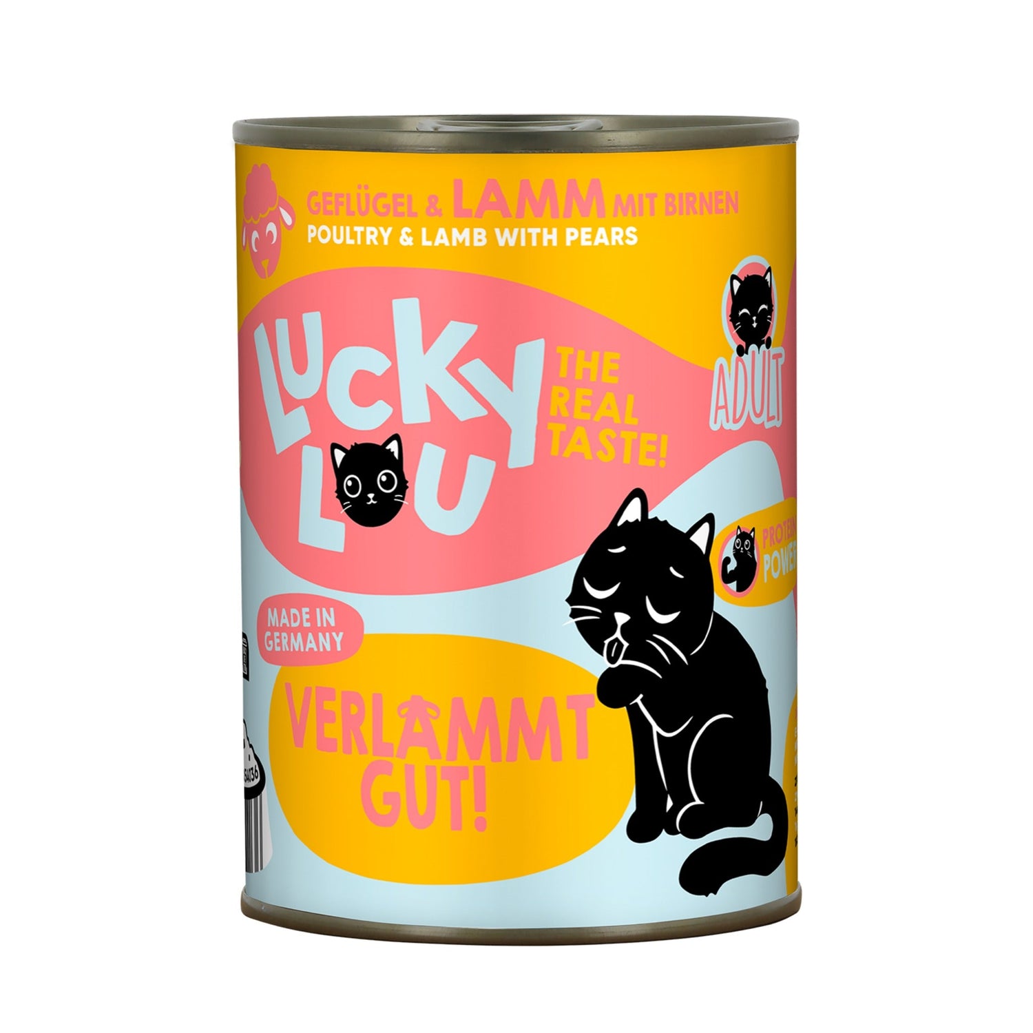 Lucky Lou Life Stage Adult Geflügel & Lamm, Katzen Nassfutter - Woofshack