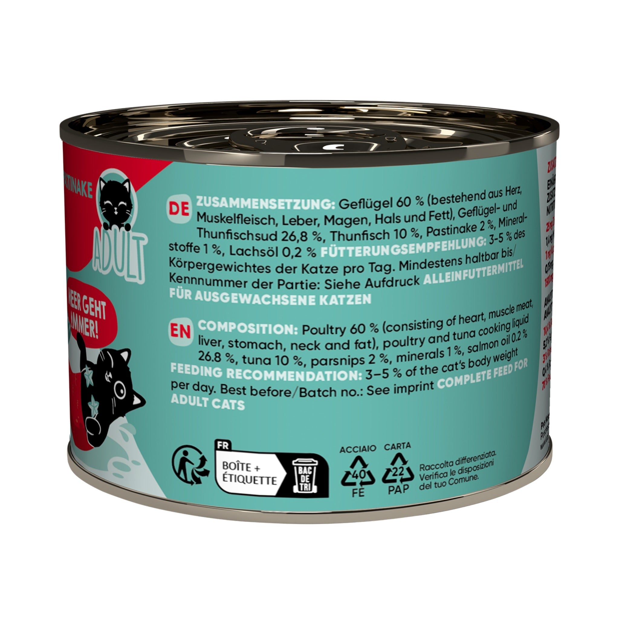 Lucky Lou Life Stage Adult Geflügel & Thunfisch, Katzen Nassfutter - Woofshack