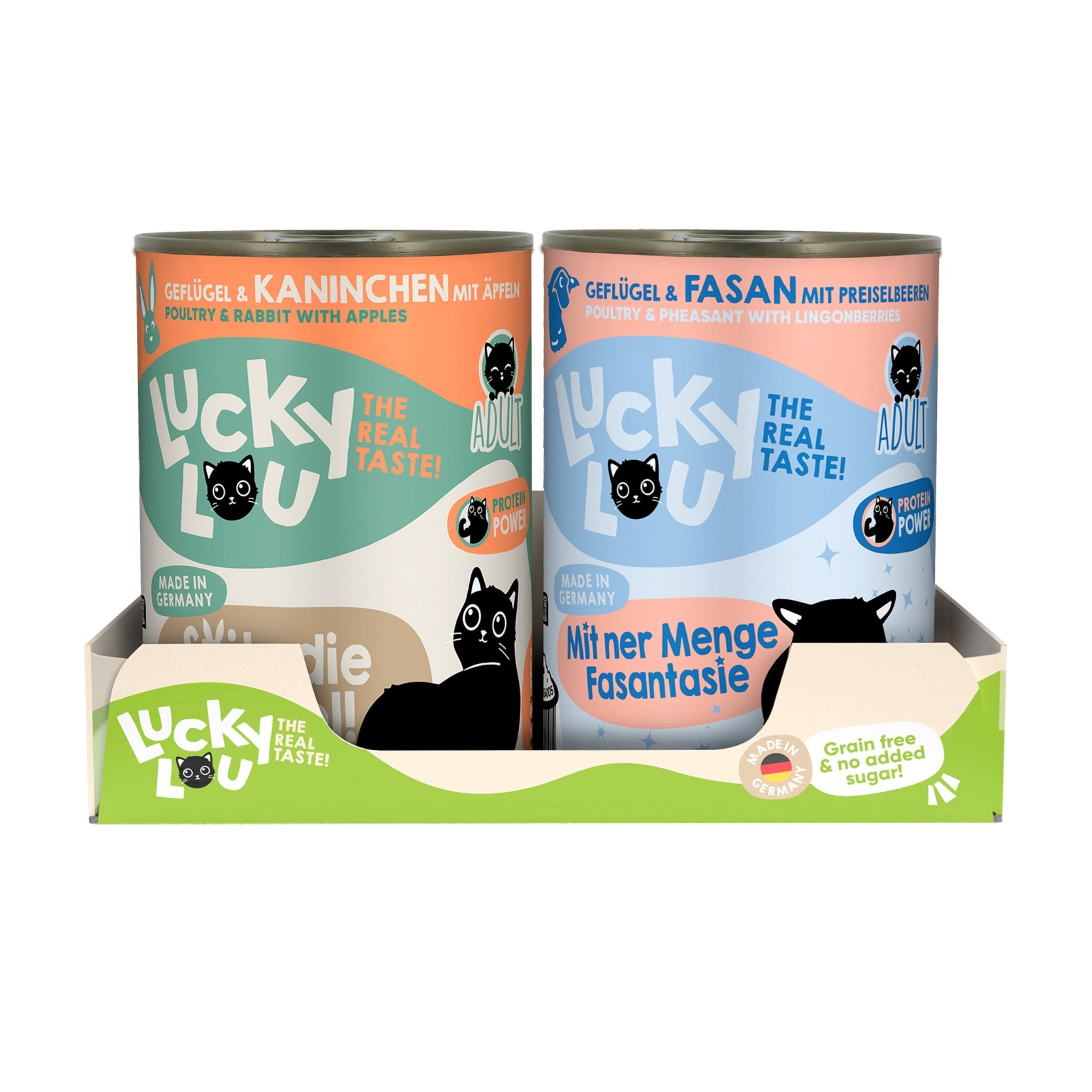 Lucky Lou Life Stage Adult Wild - Mix, Katzen Nassfutter - Woofshack