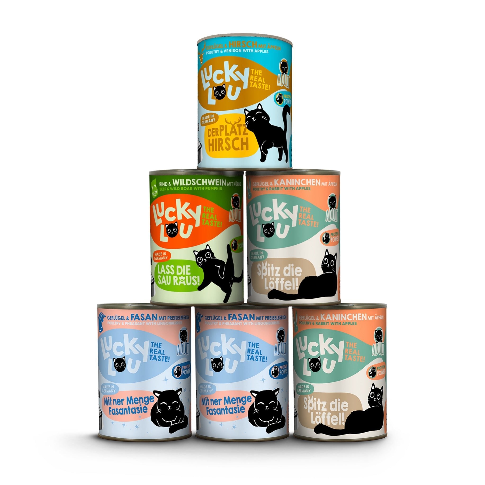 Lucky Lou Life Stage Adult Wild - Mix, Katzen Nassfutter - Woofshack
