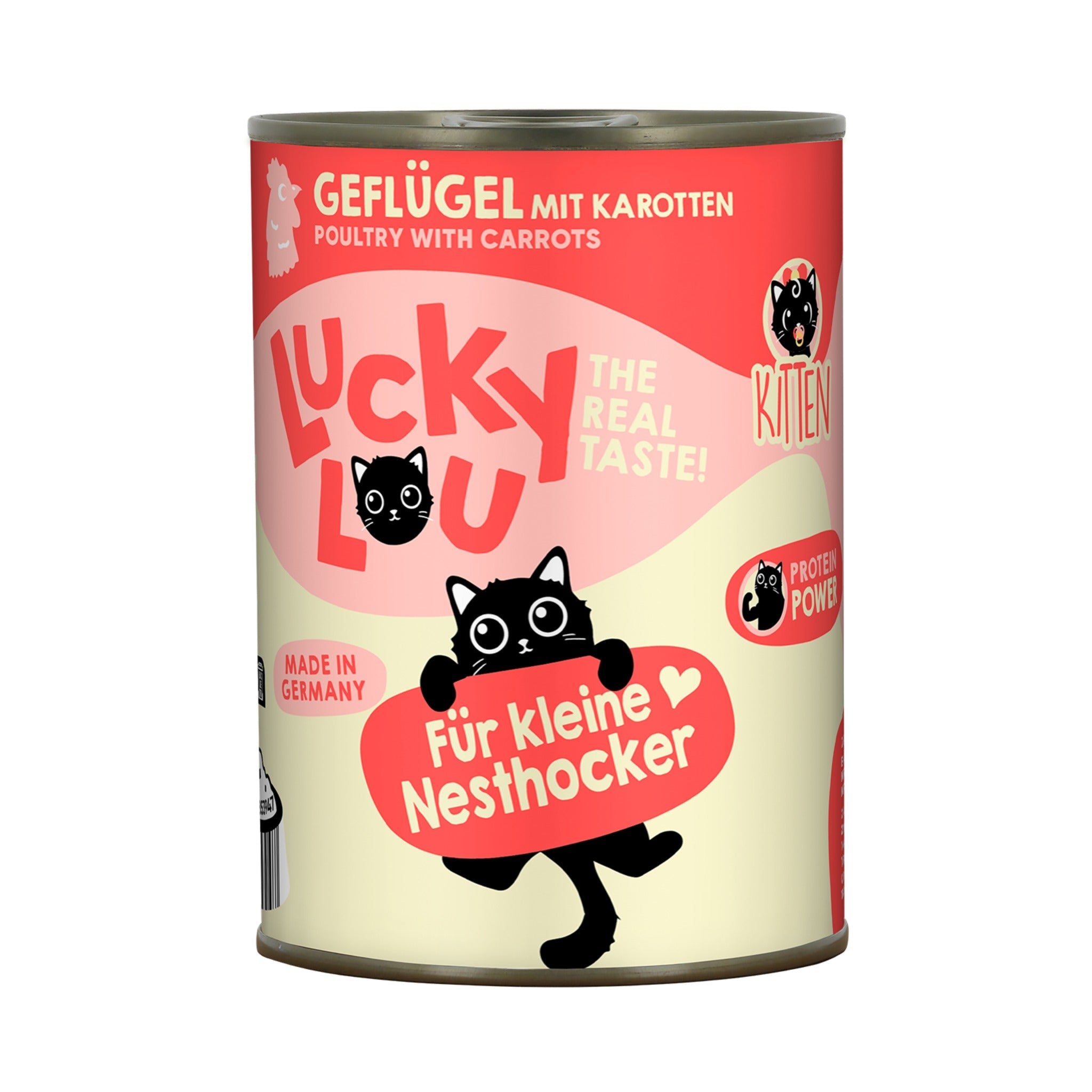 Lucky Lou Life Stage Kitten Geflügel, Nassfutter - Woofshack