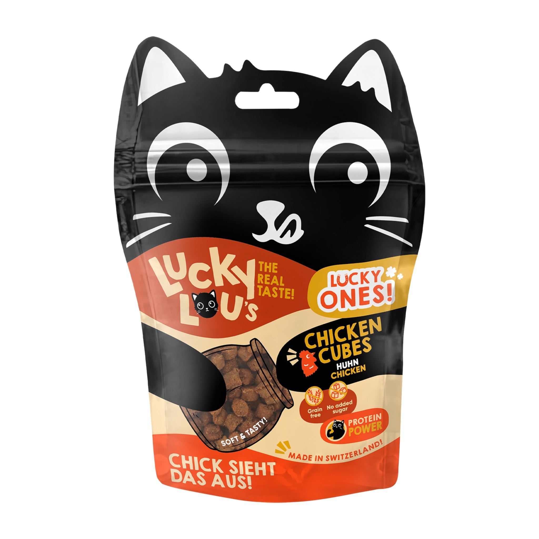 Lucky Lou Lucky Ones Cubes Huhn, Katzensnack - Woofshack