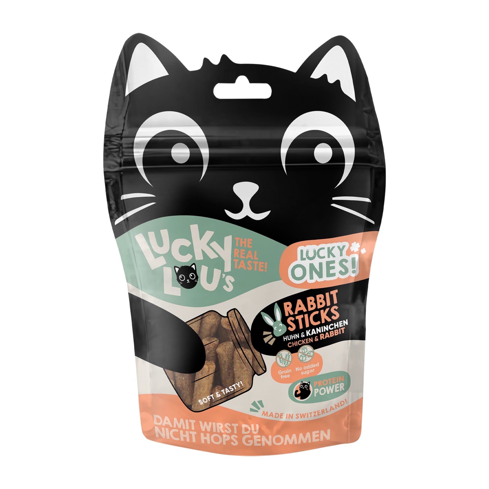 Lucky Lou Lucky Ones Sticks Huhn & Kaninchen, Katzensnack - Woofshack