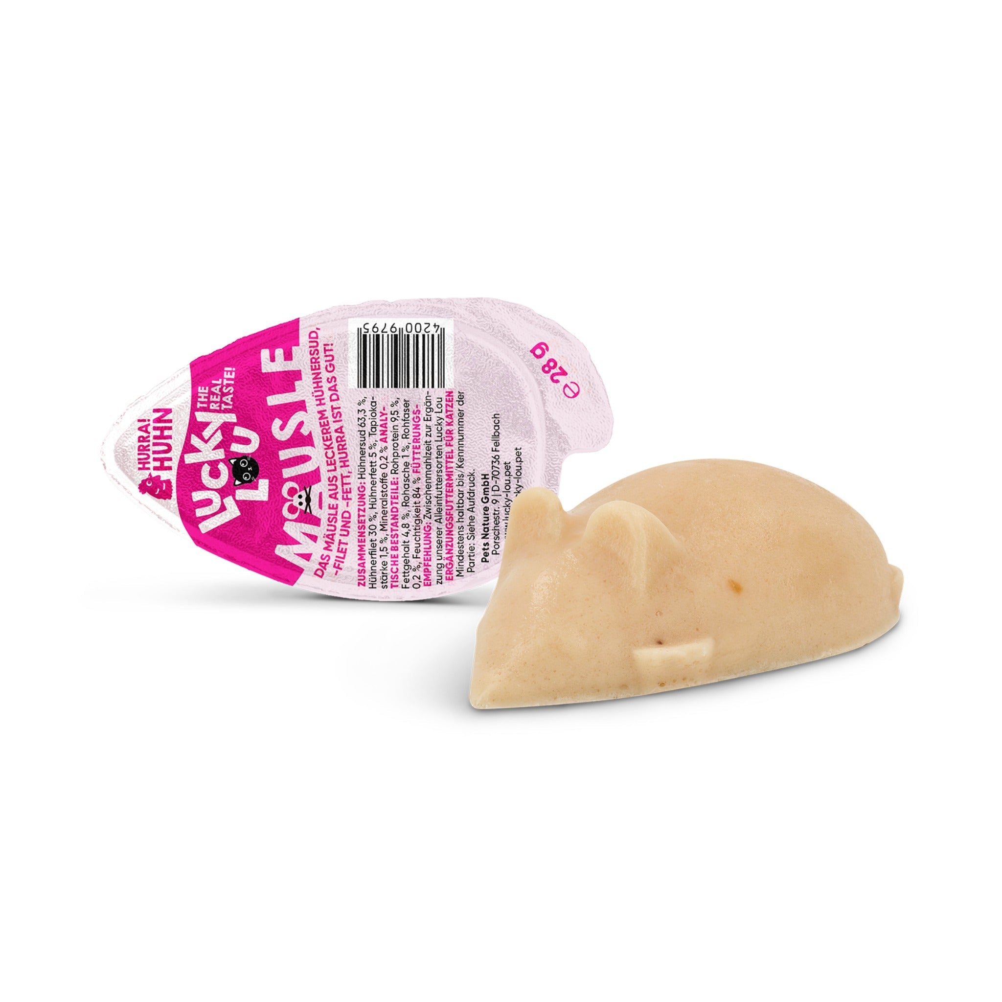 Lucky Lou Mäusle Huhn, Katzensnack - Woofshack