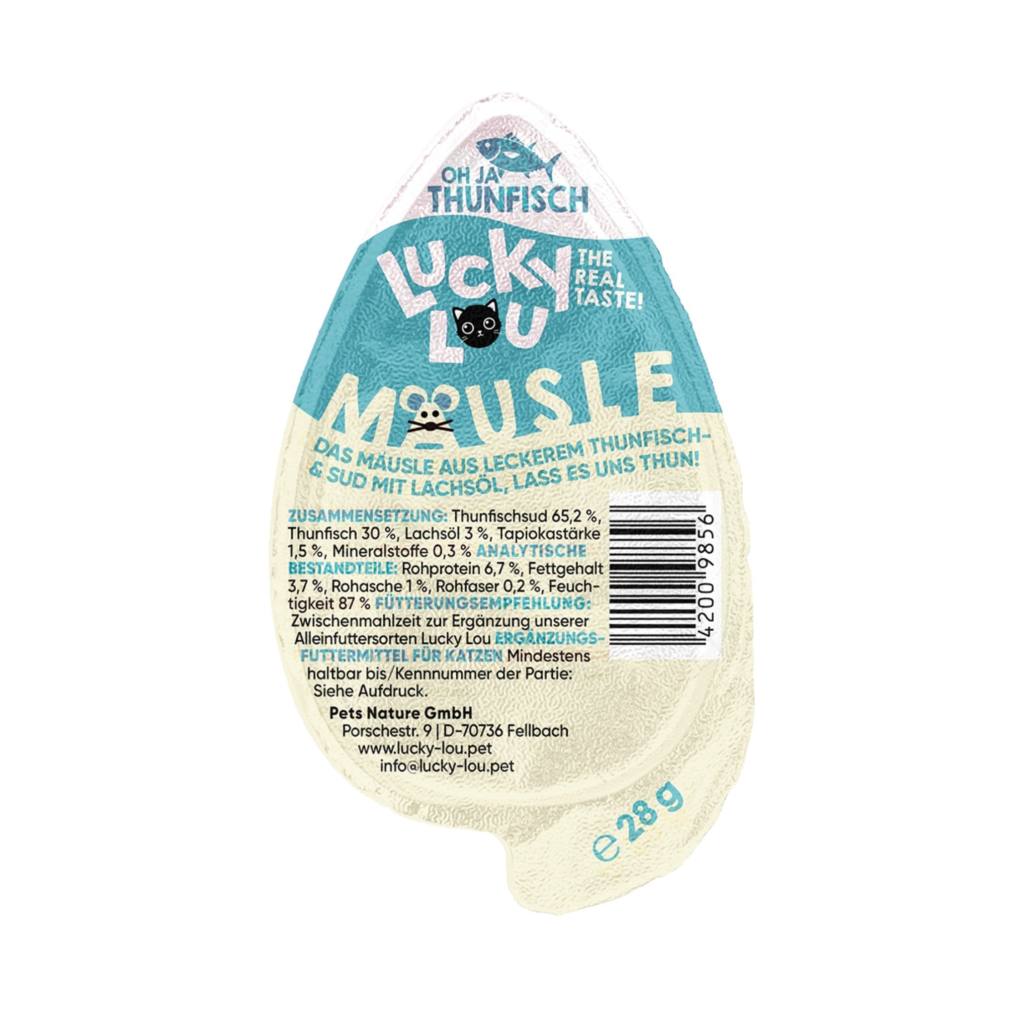 Lucky Lou Mäusle Thunfisch, Katzensnack - Woofshack