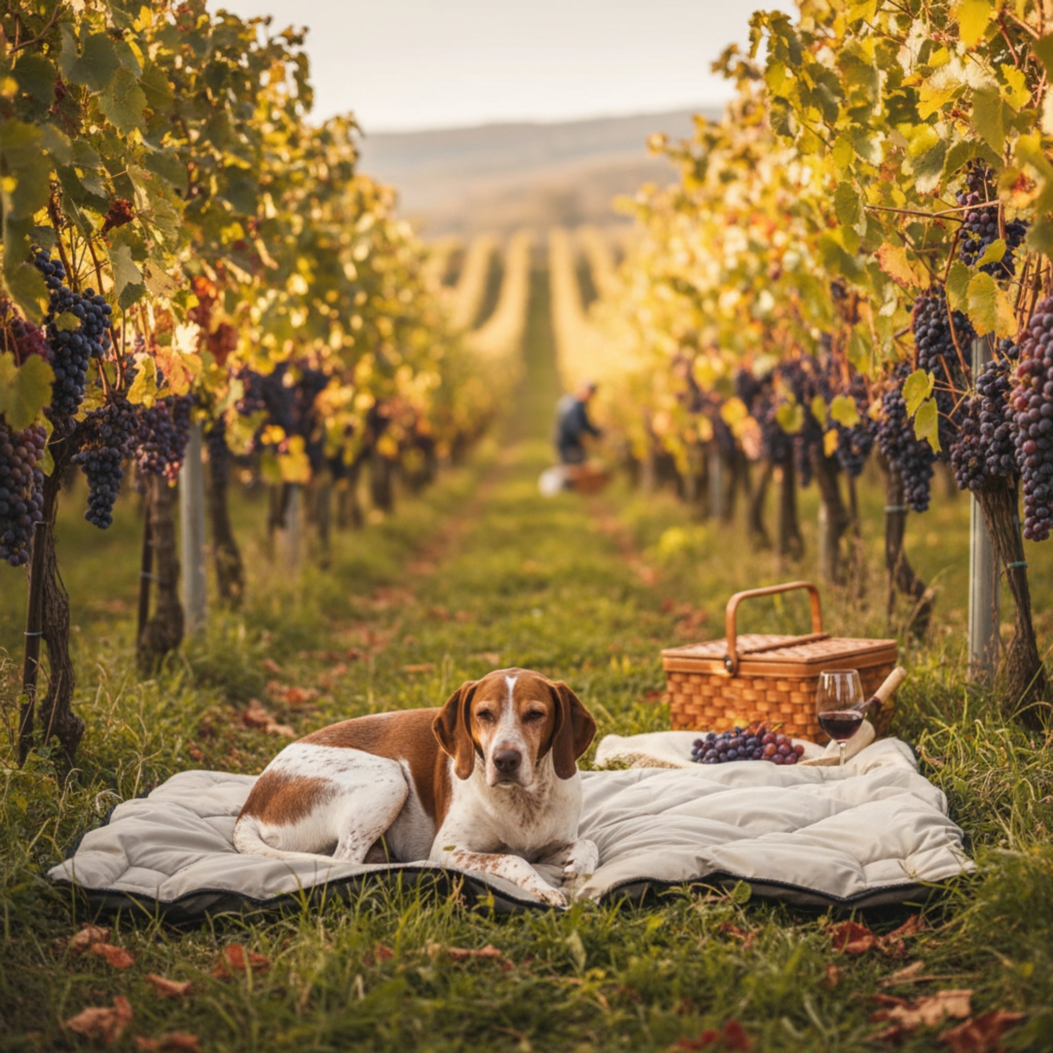 Maelson Cosy Roll Reisedecke - Kuschelige Hundedecke für unterwegs - Woofshack