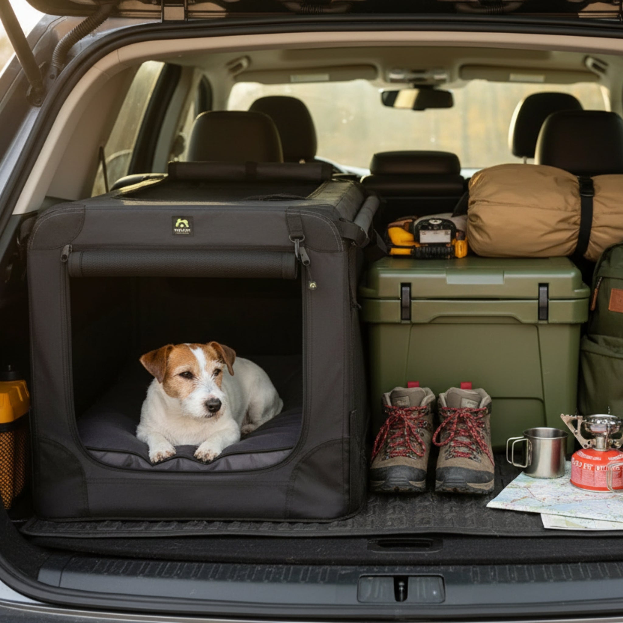Maelson Lounge Mat Hundekissen für Soft Kennel Transportbox - Woofshack