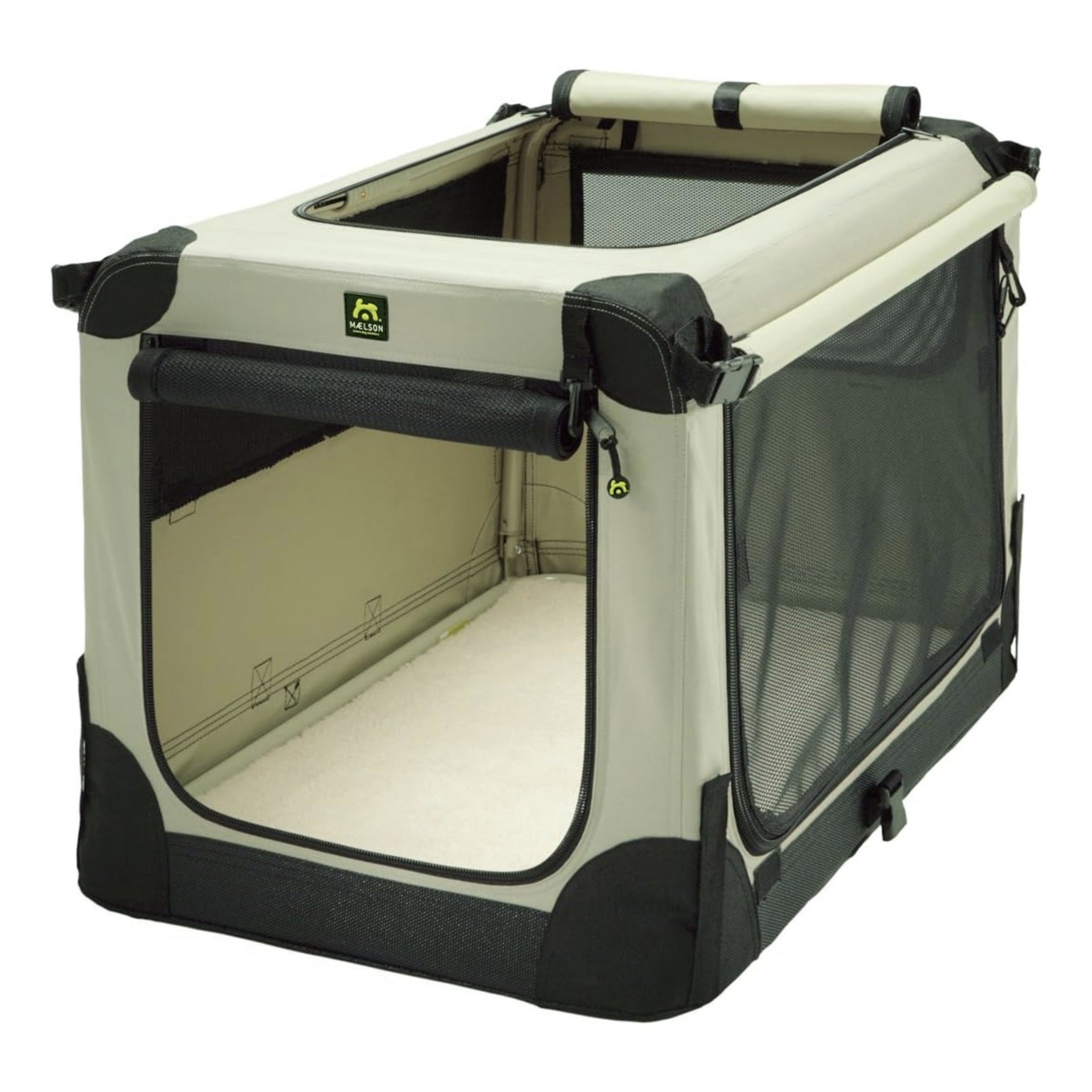 Maelson Soft Kennel, Faltbare Hunde Transportbox - Woofshack