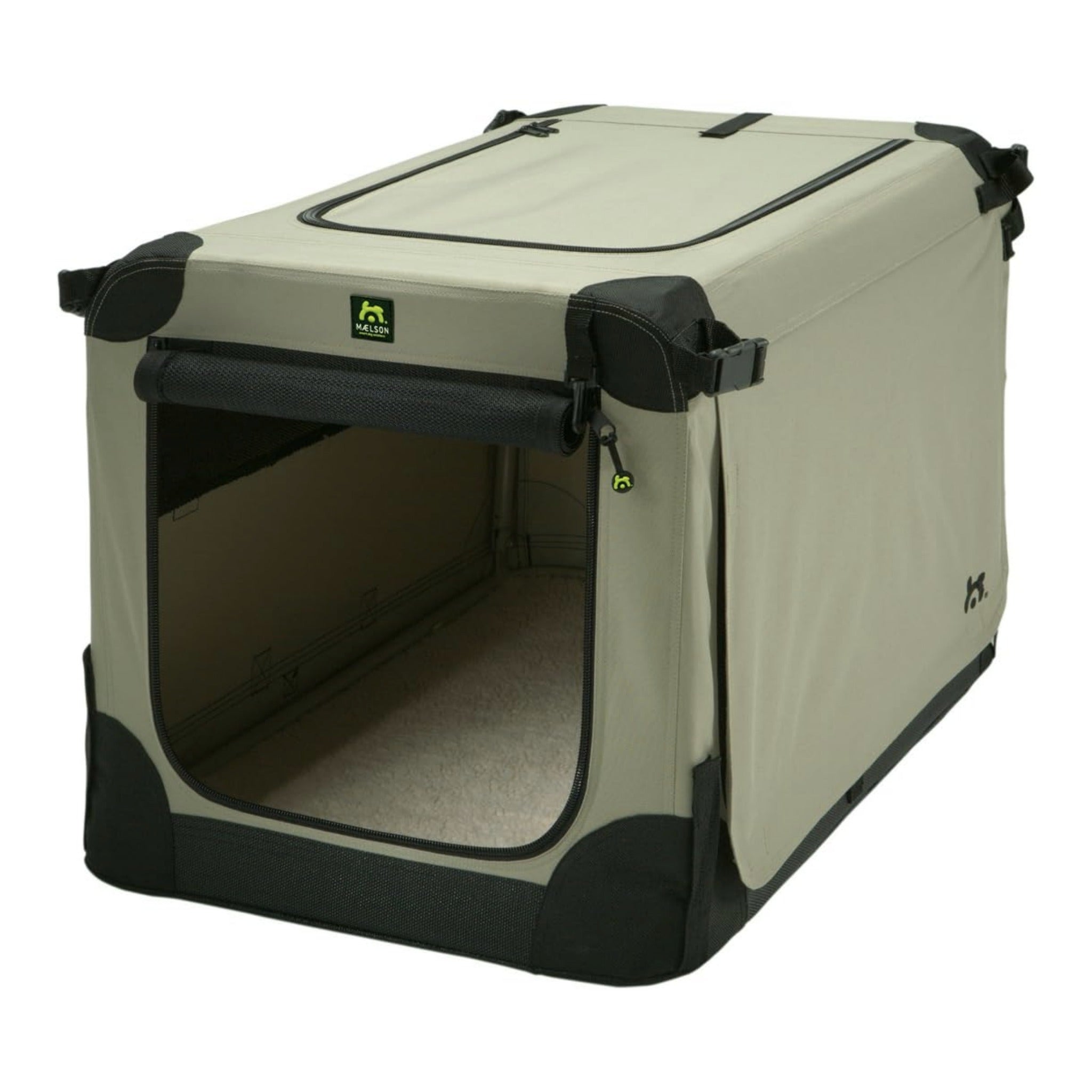 Maelson Soft Kennel, Faltbare Hunde Transportbox - Woofshack