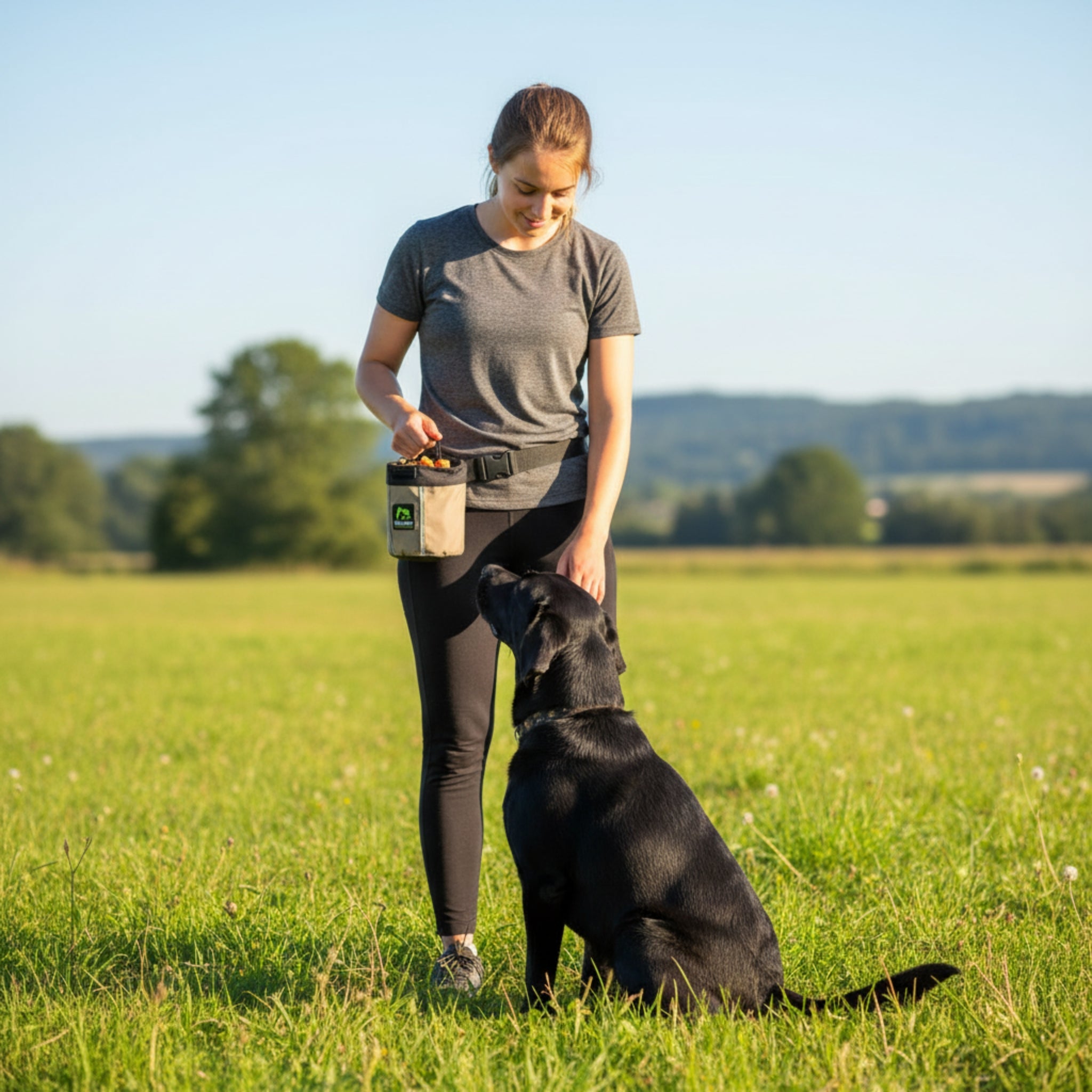 Maelson Treatee Mag Pouch – Magnetische Belohnungstasche für Hundetraining mit praktischem Clip - Woofshack