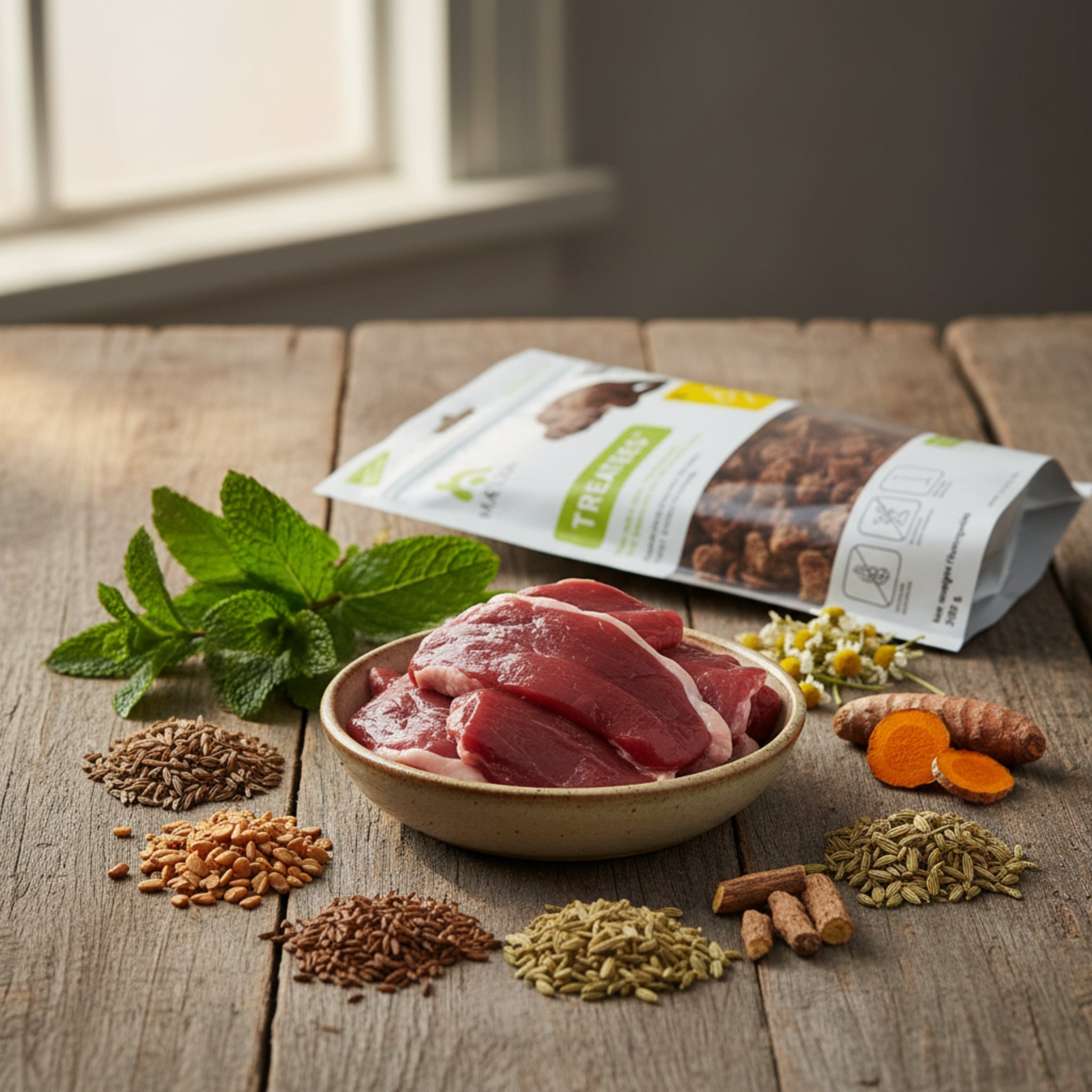Maelson Treatees Ente – Premium Hundesnack getreidefrei, natürlich & bekömmlich für sensible Hunde - Woofshack