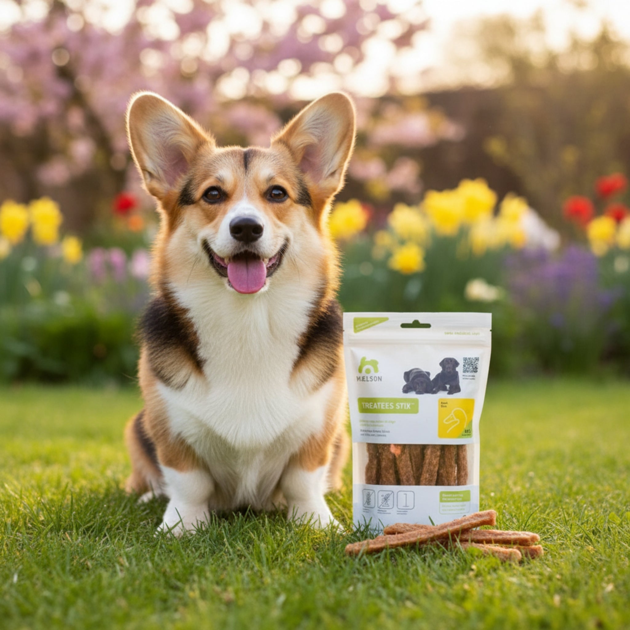 Maelson Treatees Stix Ente – Natürliche Kaustreifen für gesunde Zähne & glückliche Hunde - Woofshack