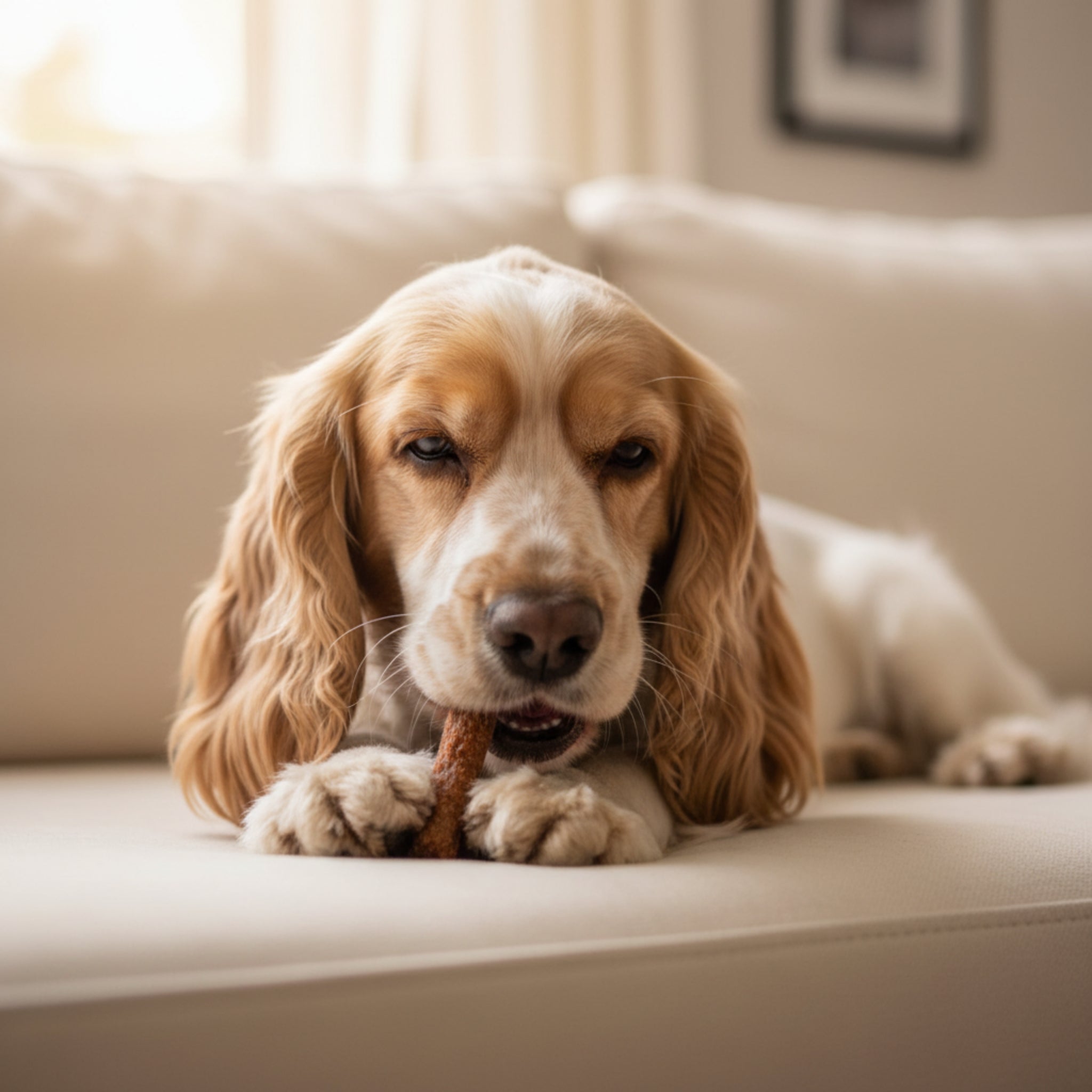 Maelson Treatees Stix Lamm – Natürliche Kaustreifen für gesunde Zähne & glückliche Hunde - Woofshack