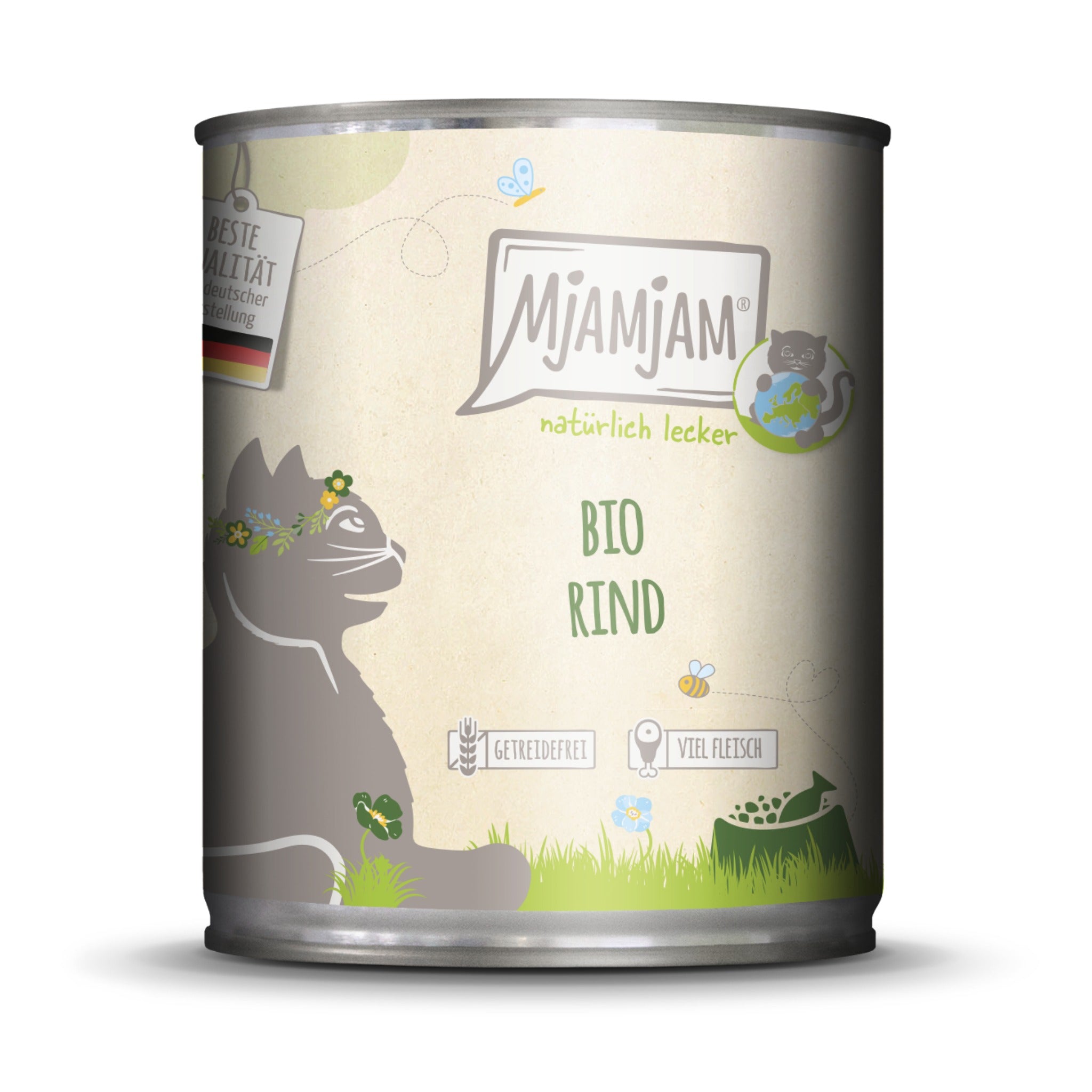 MjAMjAM Bio Rind - Katzen Nassfutter - Woofshack