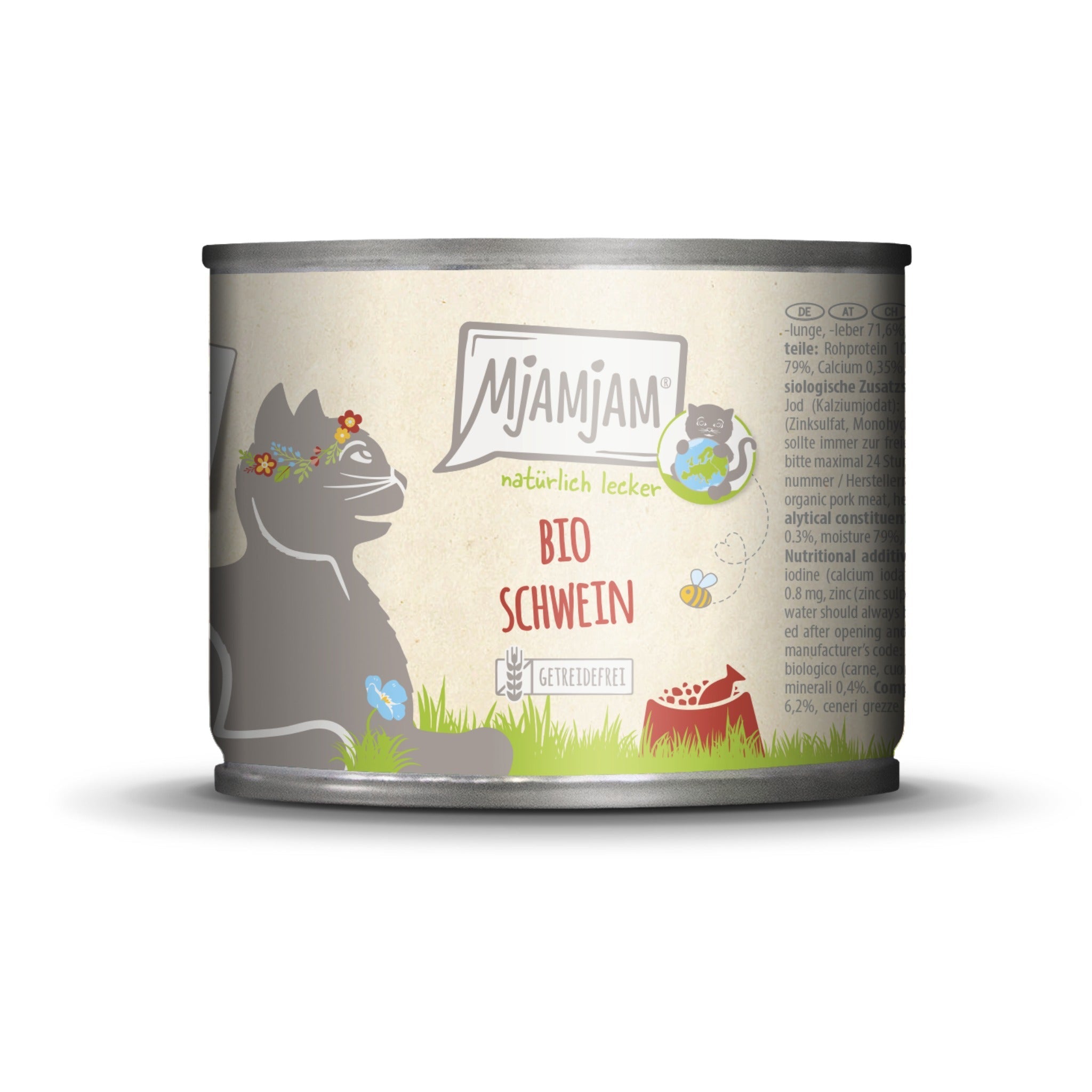 MjAMjAM Bio Schwein - Katzen Nassfutter - Woofshack
