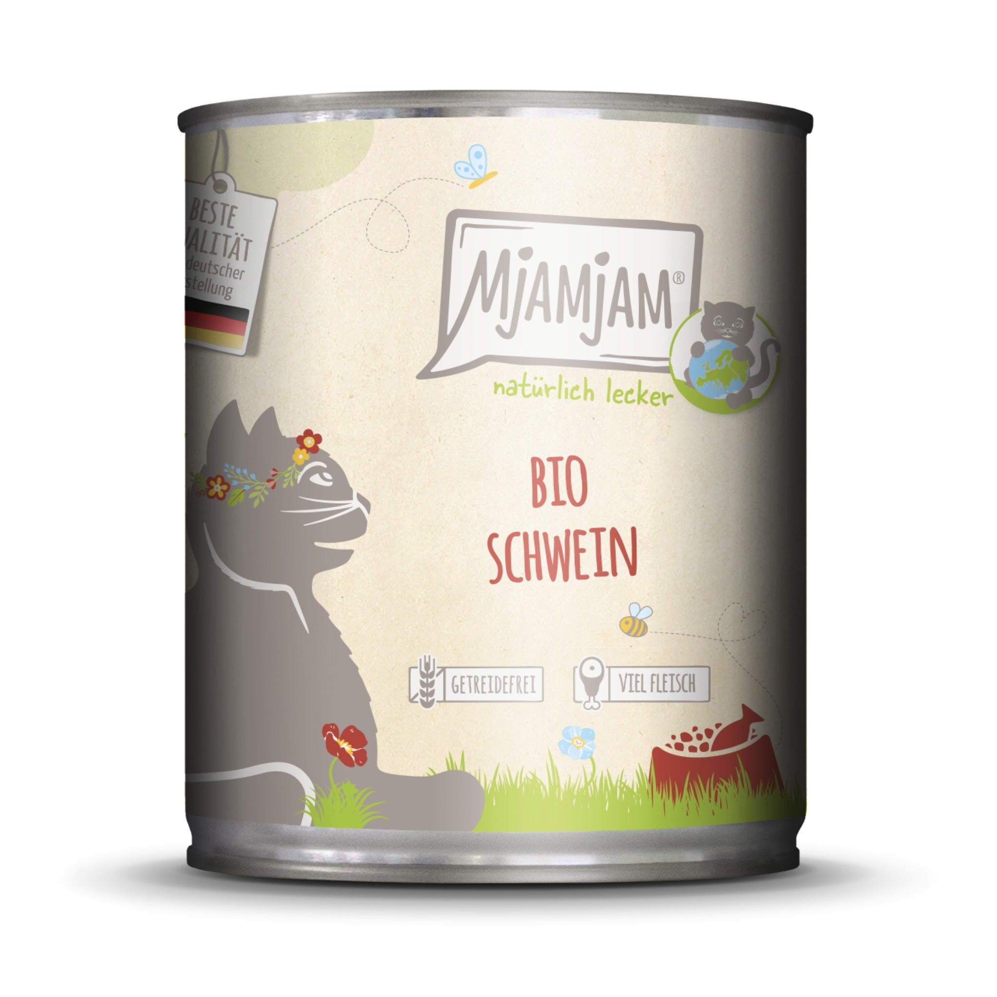 MjAMjAM Bio Schwein - Katzen Nassfutter - Woofshack