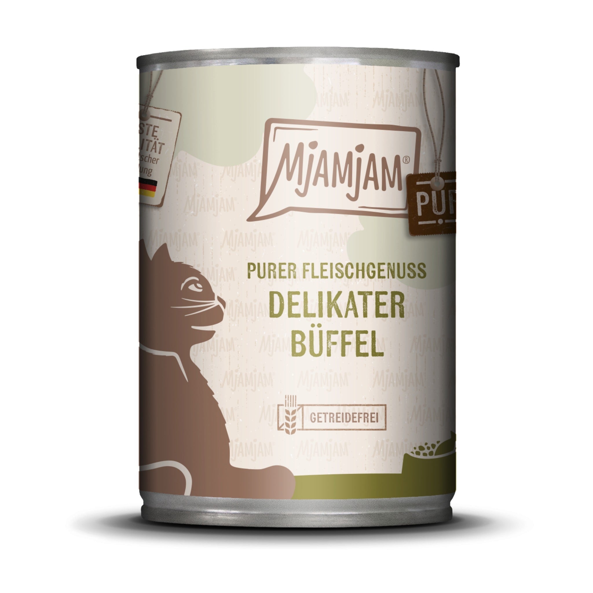 MjAMjAM Büffel Pur - Katzen Nassfutter - Woofshack