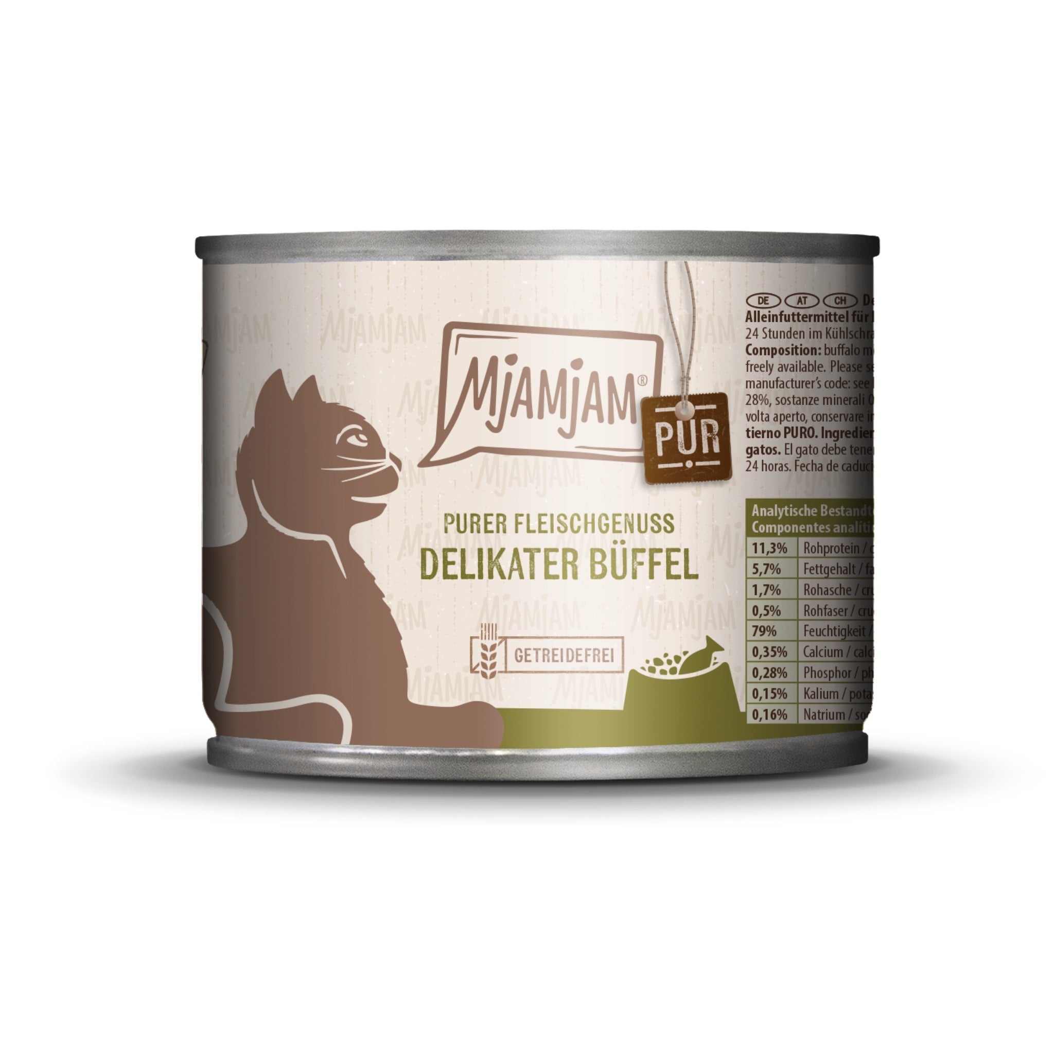 MjAMjAM Büffel Pur - Katzen Nassfutter - Woofshack