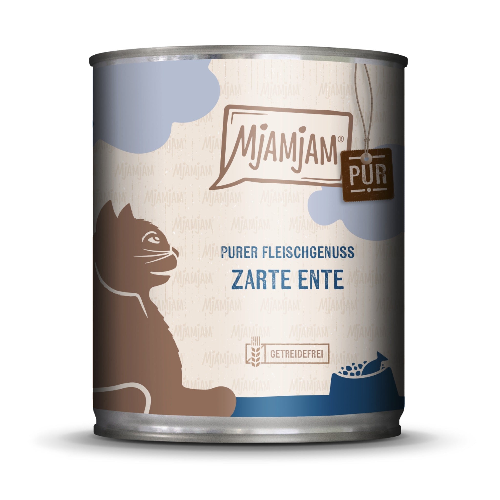 MjAMjAM Ente Pur - Katzen Nassfutter - Woofshack