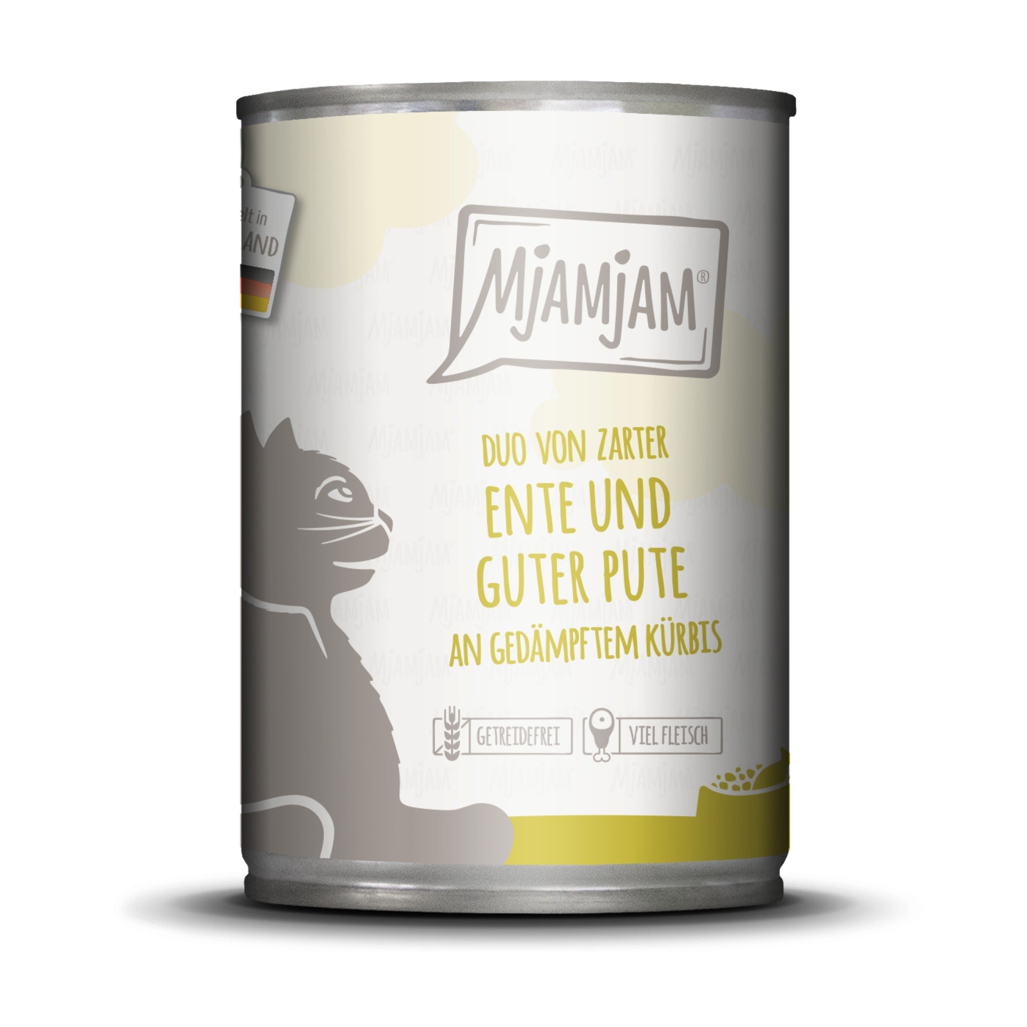 MjAMjAM Ente & Pute - Katzen Nassfutter - Woofshack