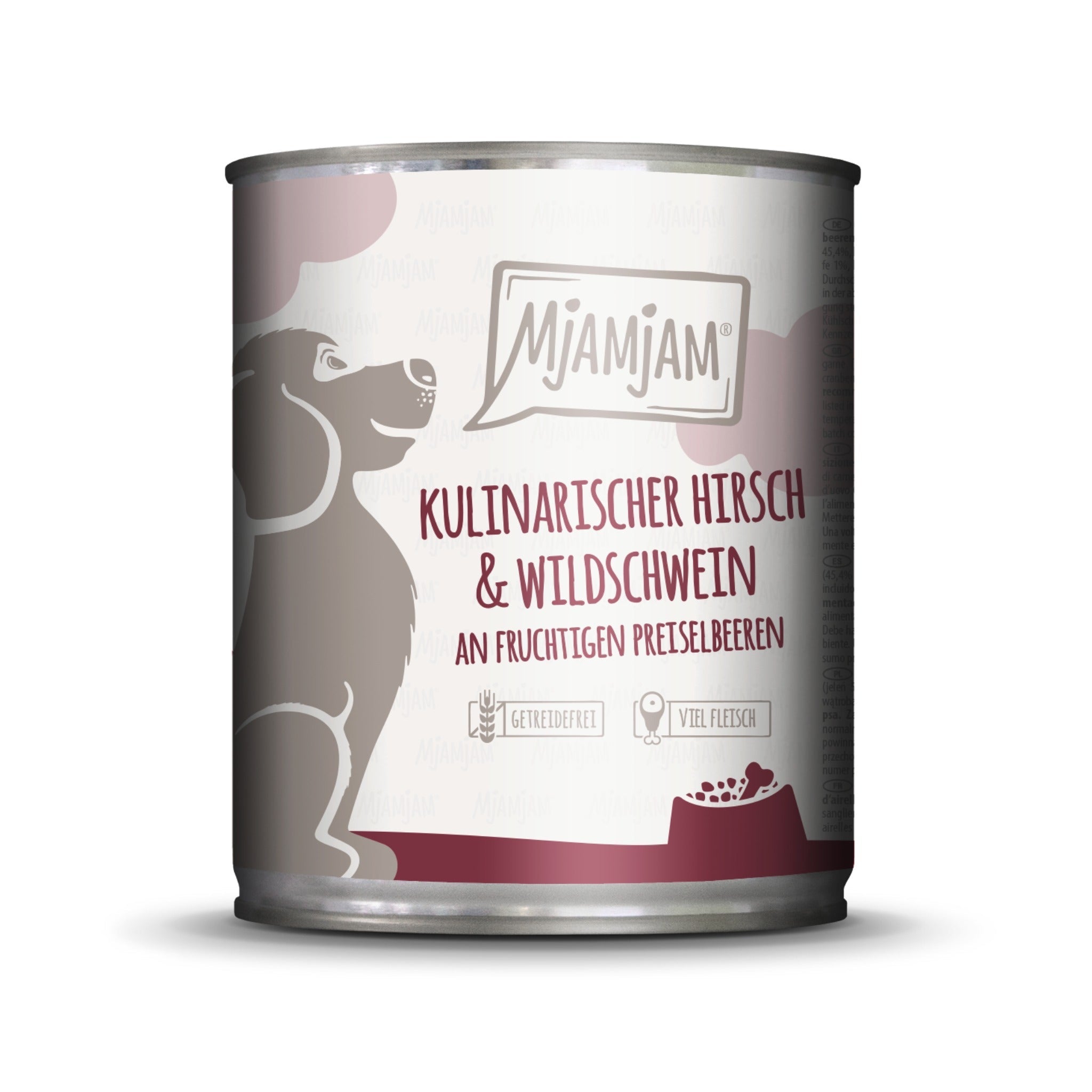 MjAMjAM Hirsch & Wildschwein - Hunde Nassfutter - Woofshack