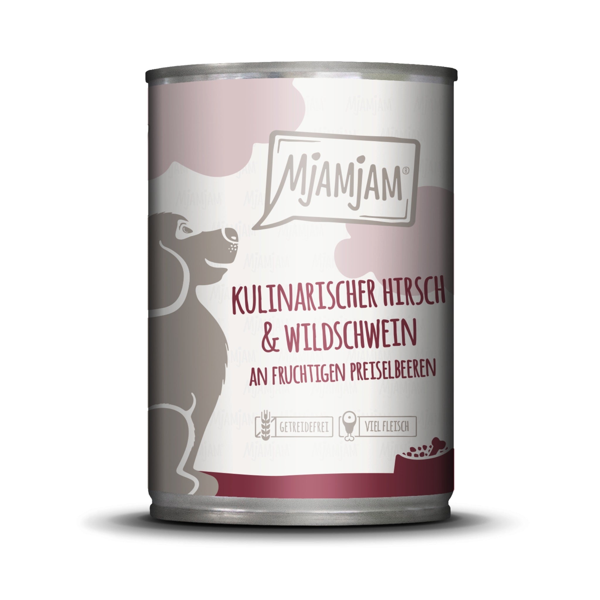 MjAMjAM Hirsch & Wildschwein - Hunde Nassfutter - Woofshack